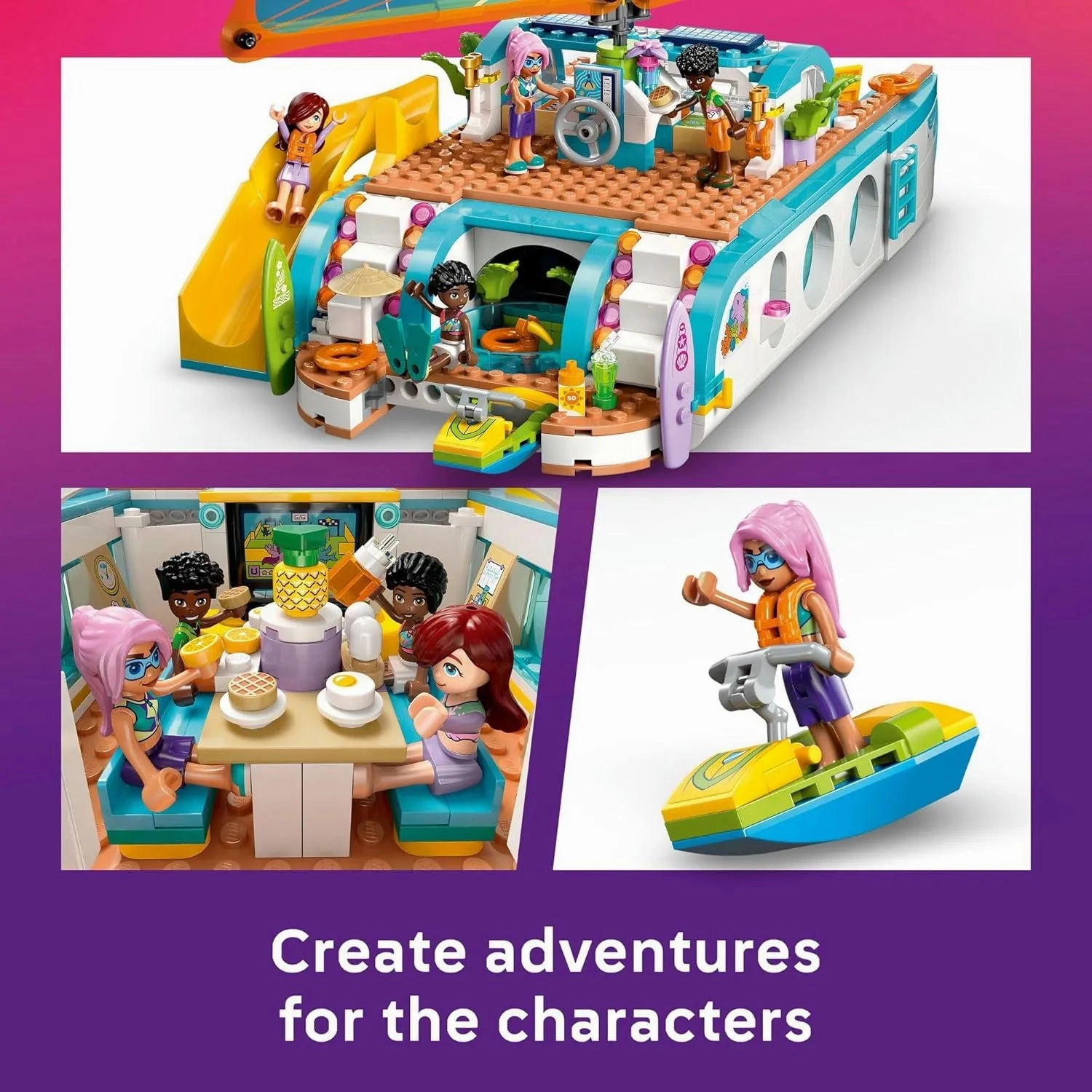 LEGO FRIENDS 42664 Travel Boat Adventure