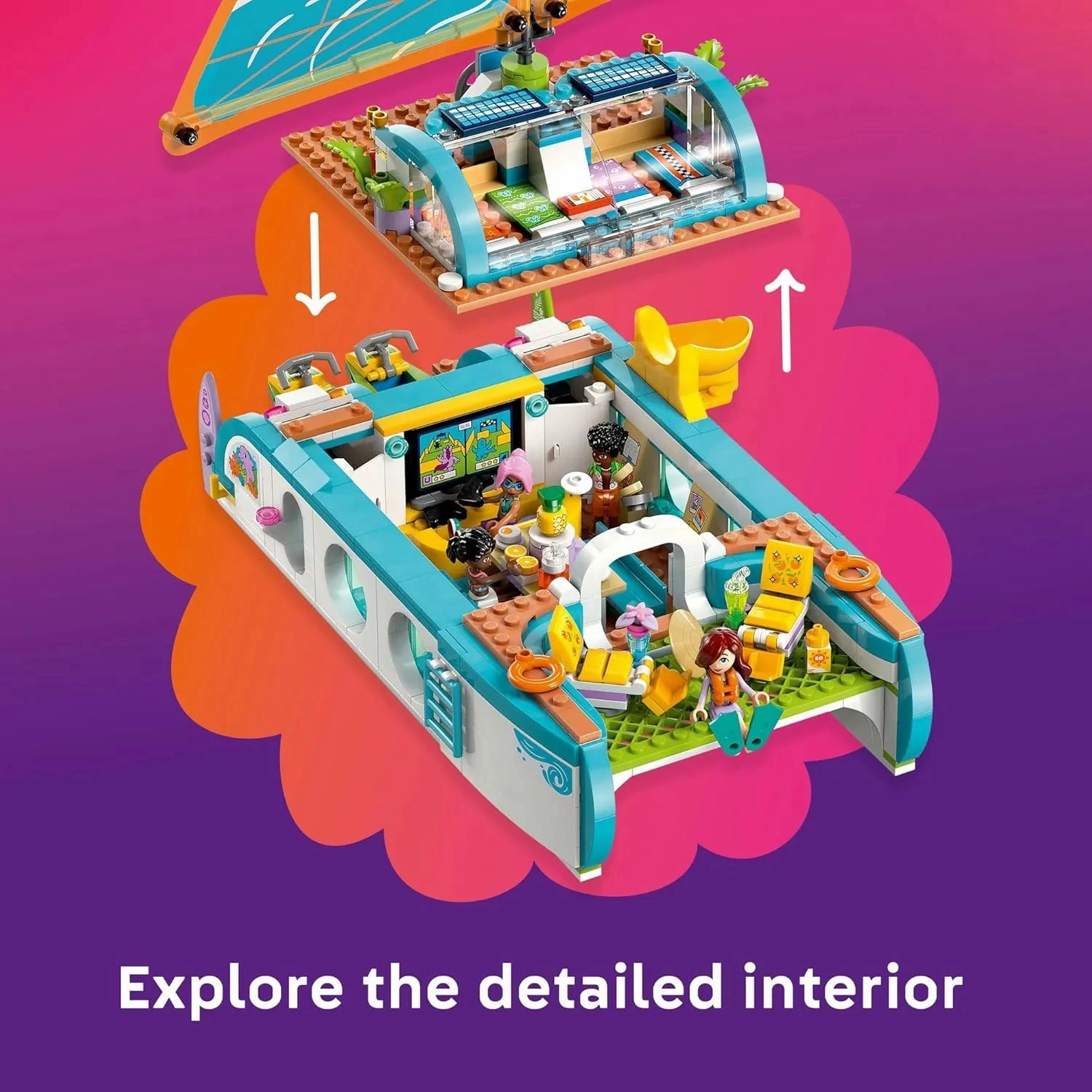 LEGO FRIENDS 42664 Travel Boat Adventure