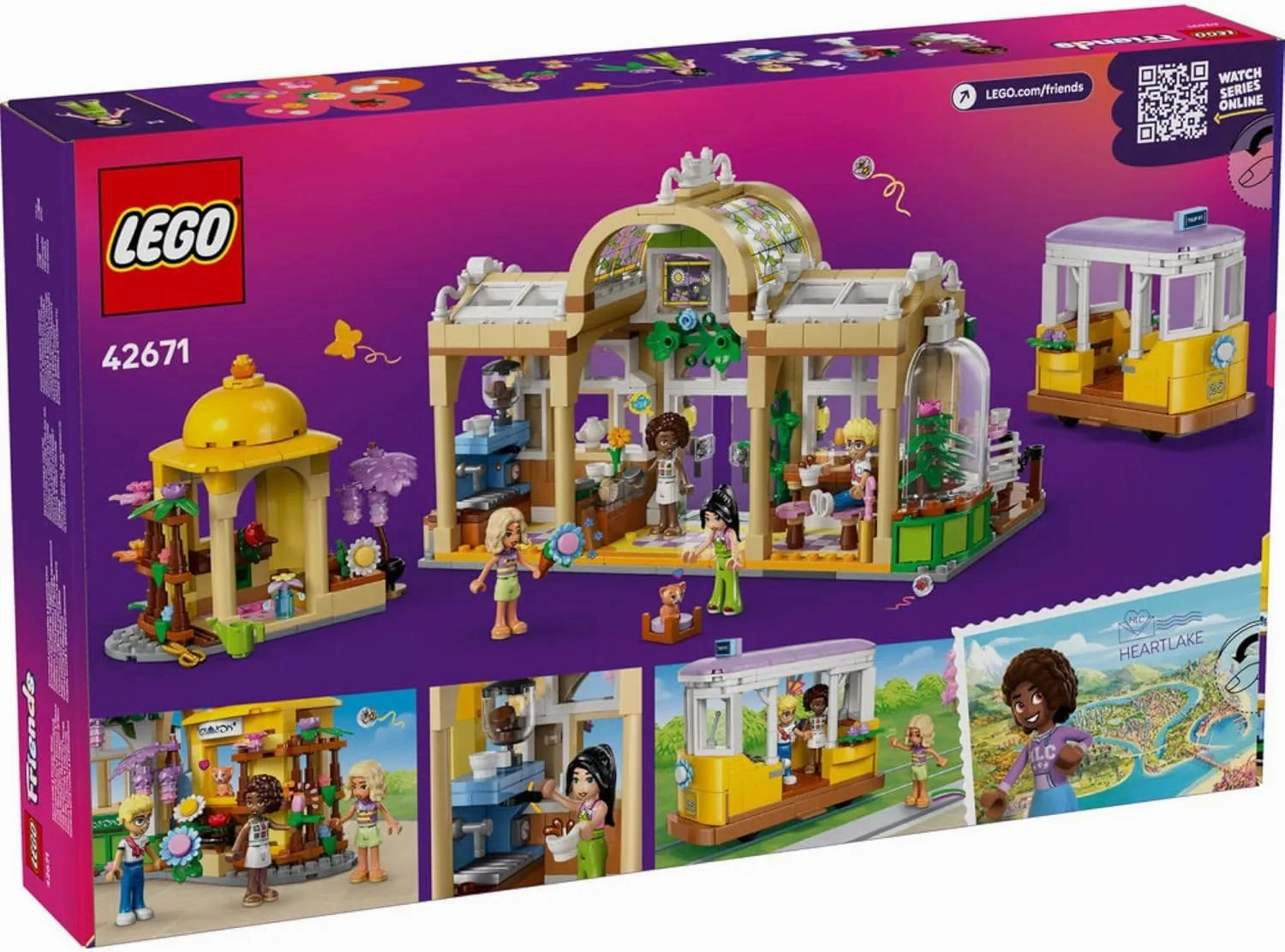 LEGO FRIENDS 42671 Plant Caf & Flower Shop