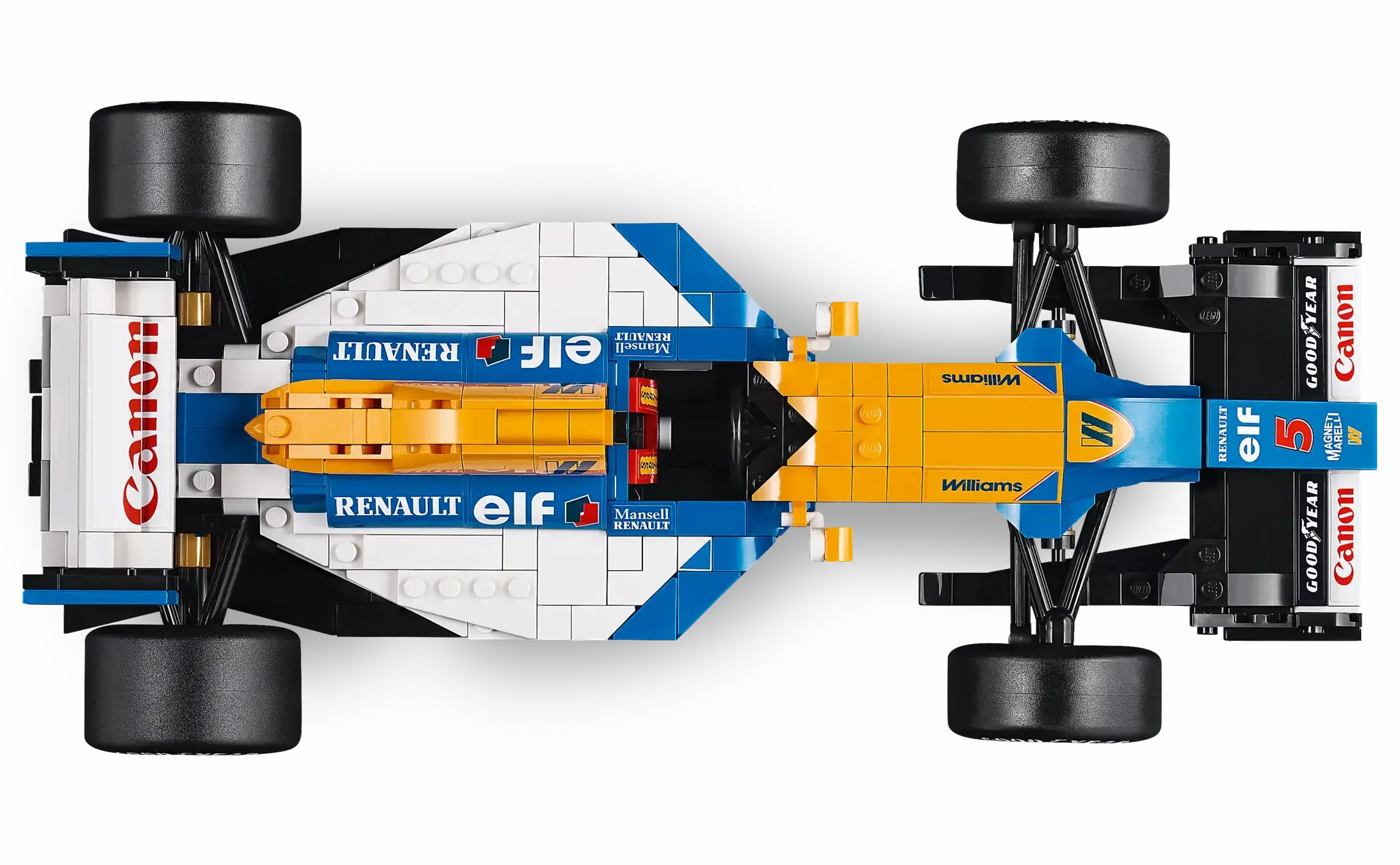 LEGO ICONS 10353 Williams Racing FW14B & Nigel Mansell