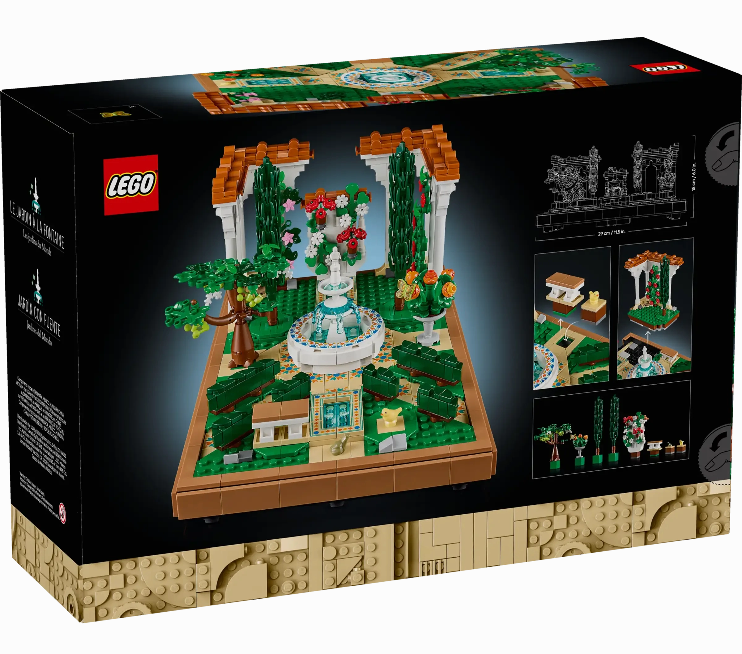 LEGO ICONS 10359 Fountain Garden