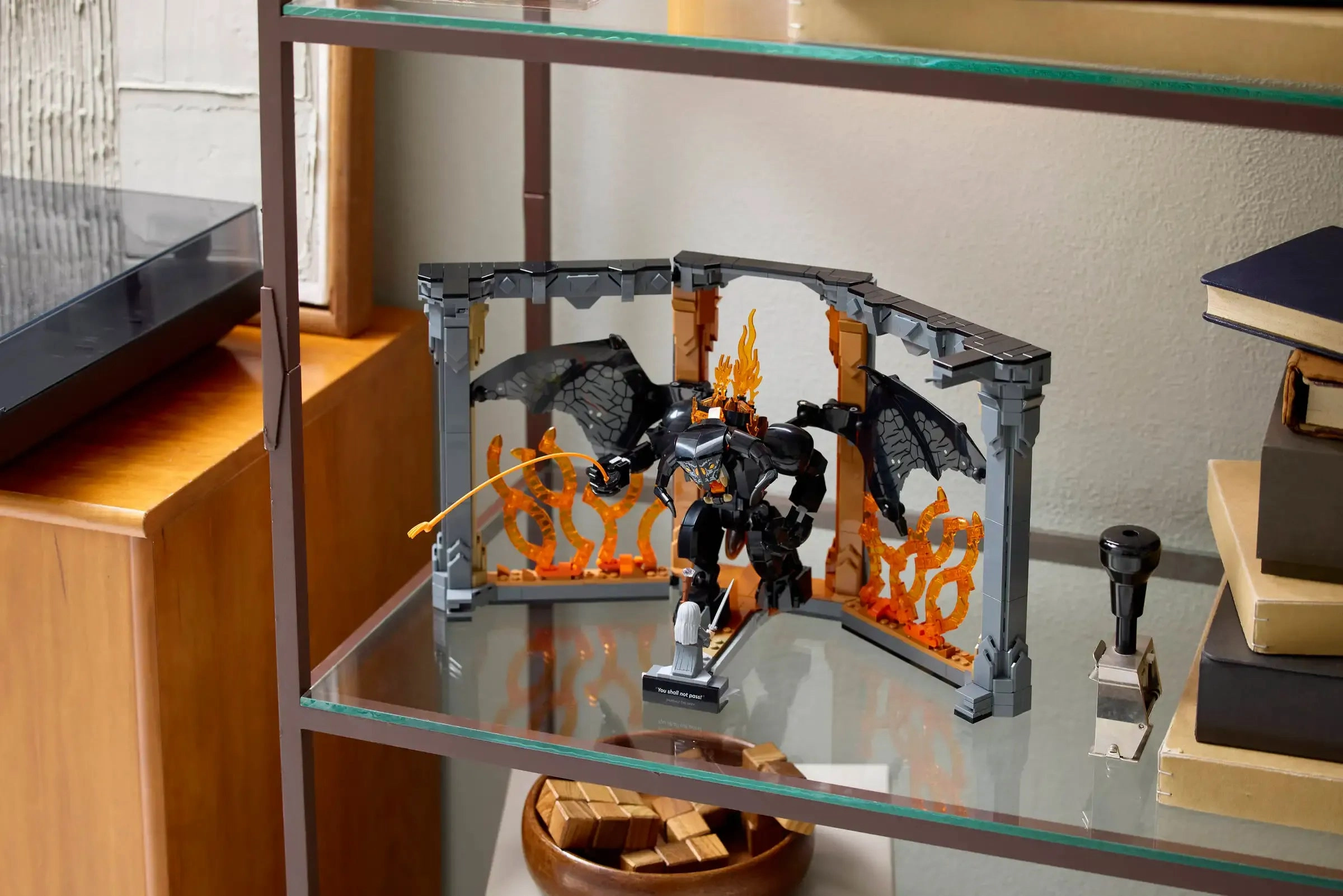 LEGO ICONS 10367 The Lord of the Rings: Balrog Book Nook