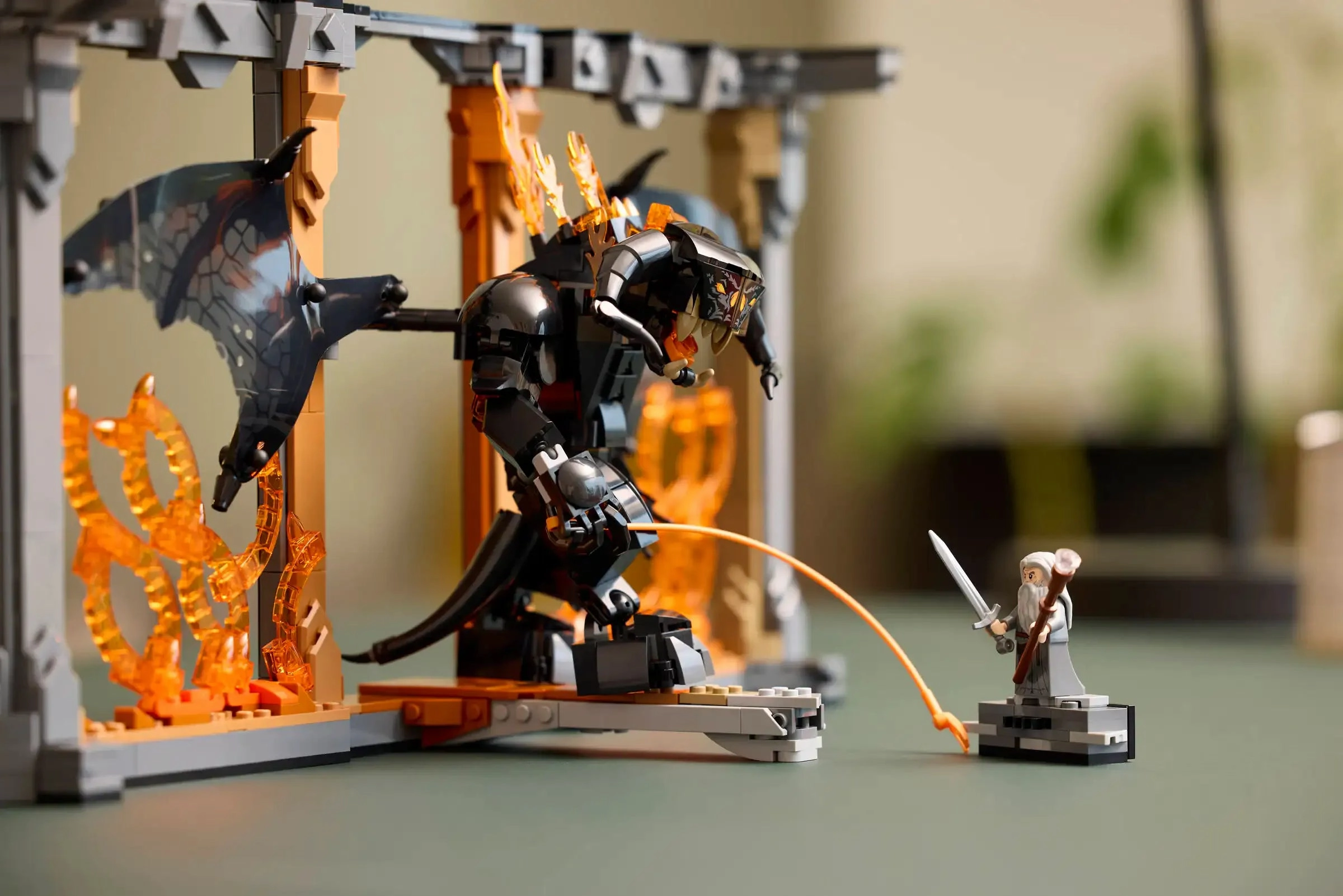 LEGO ICONS 10367 The Lord of the Rings: Balrog Book Nook
