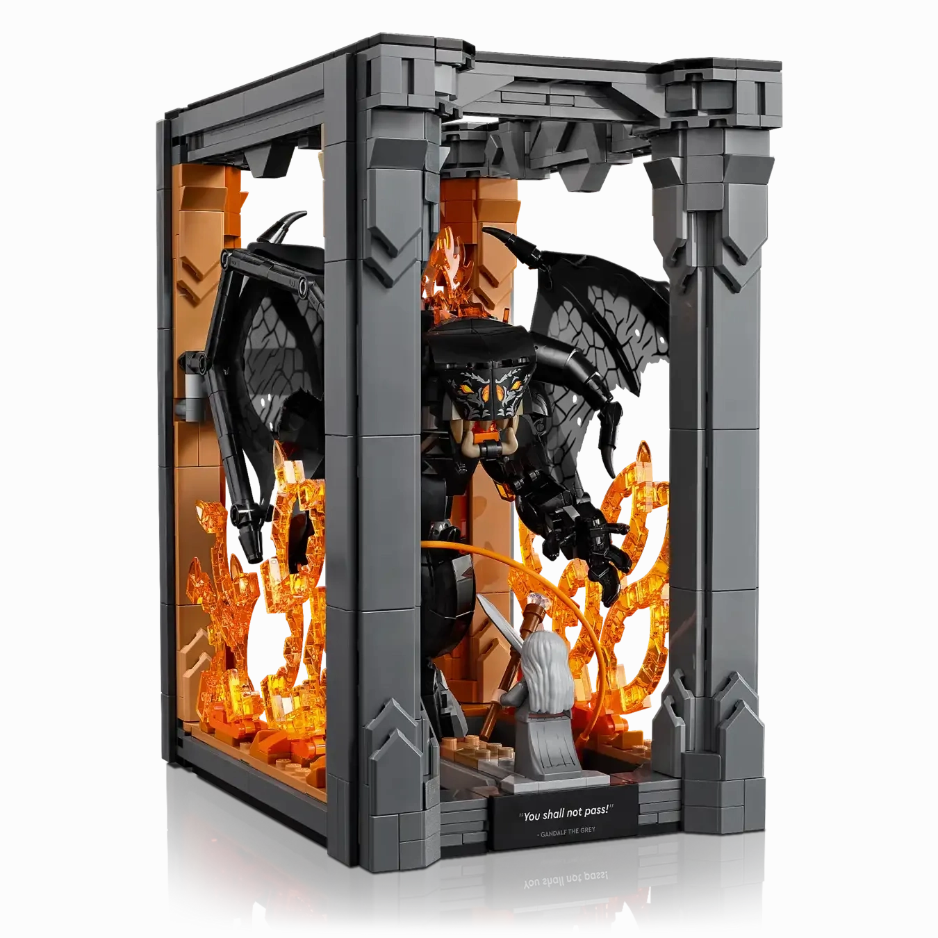 LEGO ICONS 10367 The Lord of the Rings: Balrog Book Nook