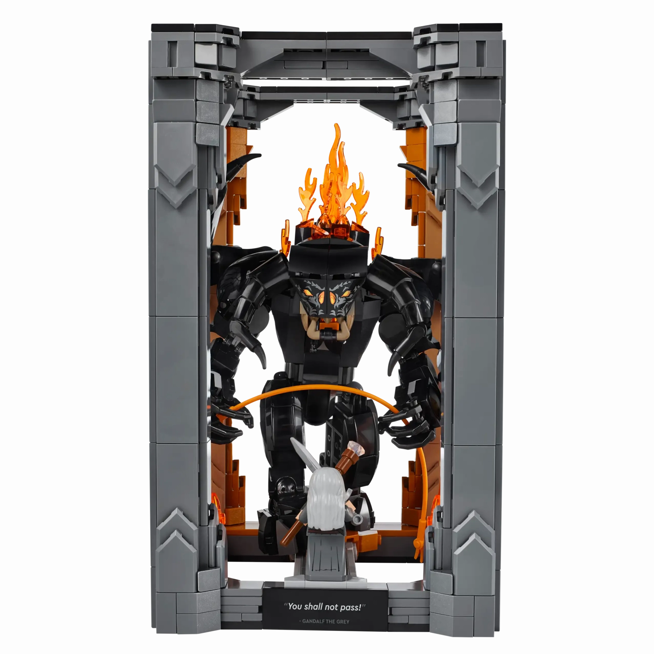 LEGO ICONS 10367 The Lord of the Rings: Balrog Book Nook