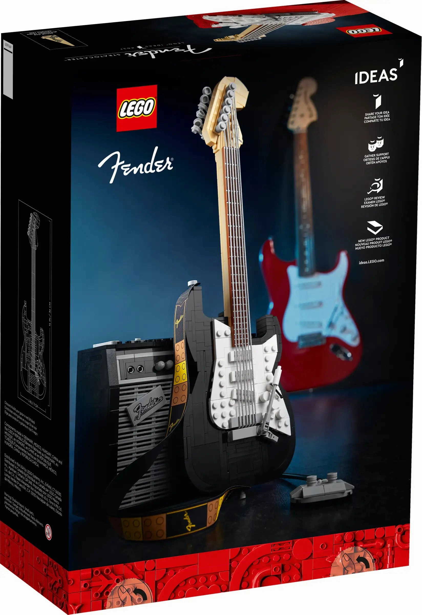 LEGO IDEAS 21329 Fender Stratocaster