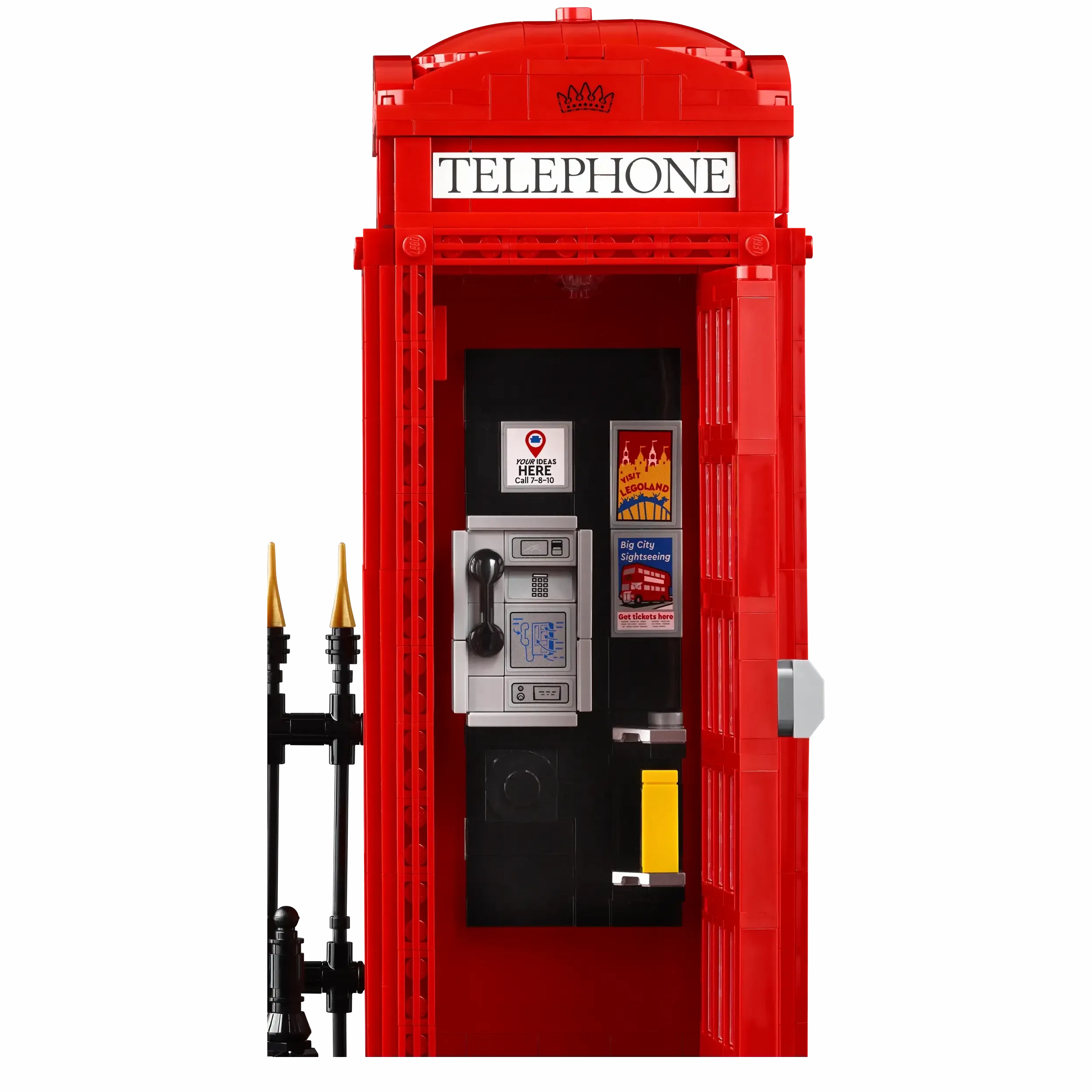 LEGO IDEAS 21347 Red London Telephone Box