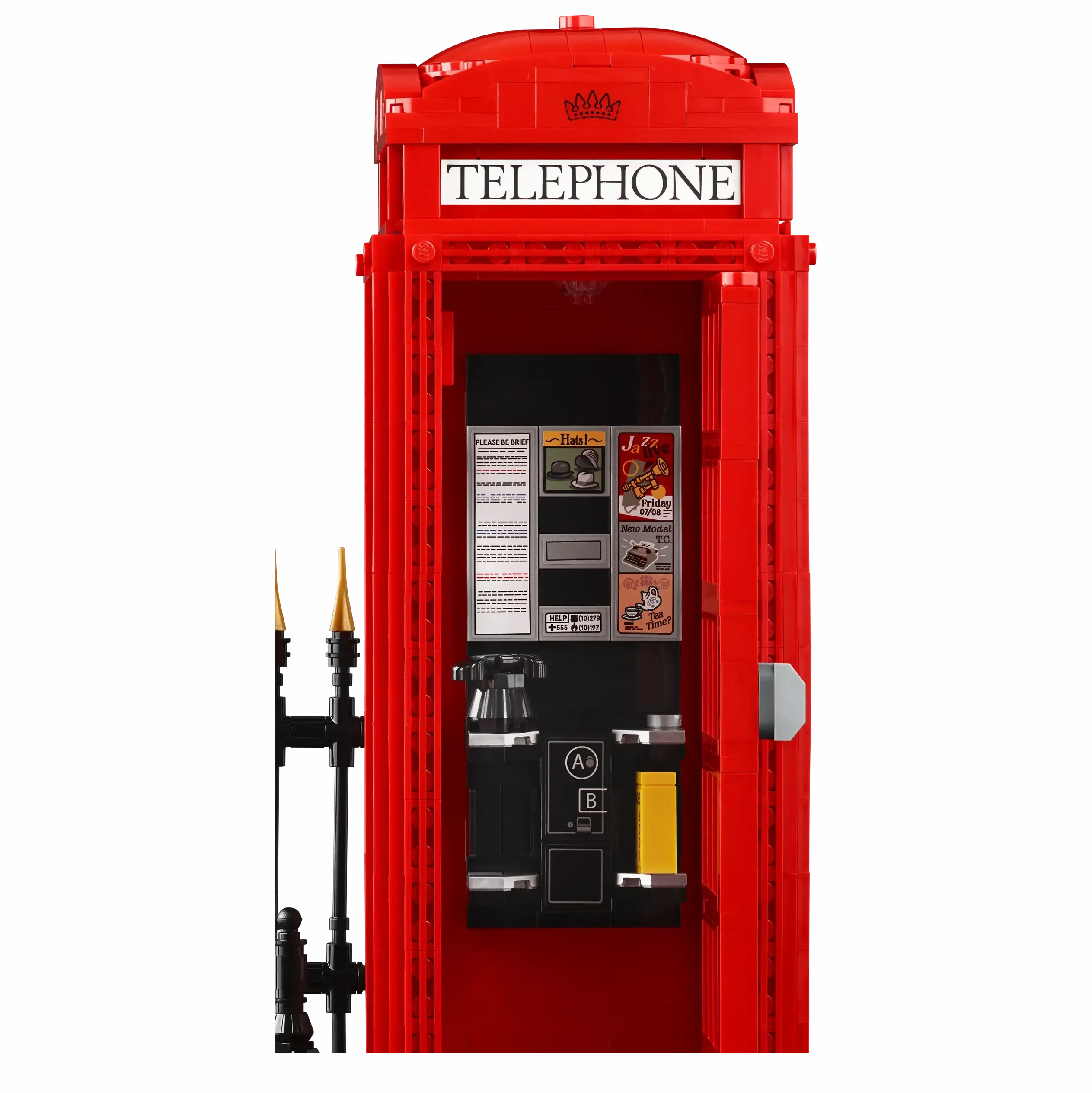 LEGO IDEAS 21347 Red London Telephone Box