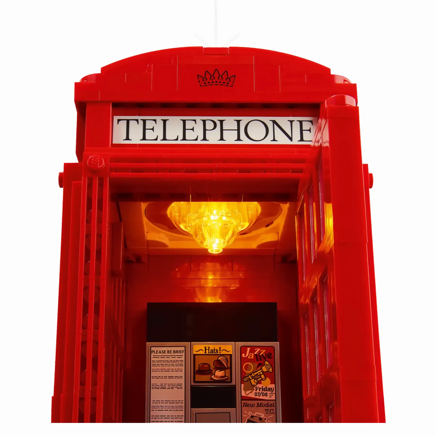 LEGO IDEAS 21347 Red London Telephone Box