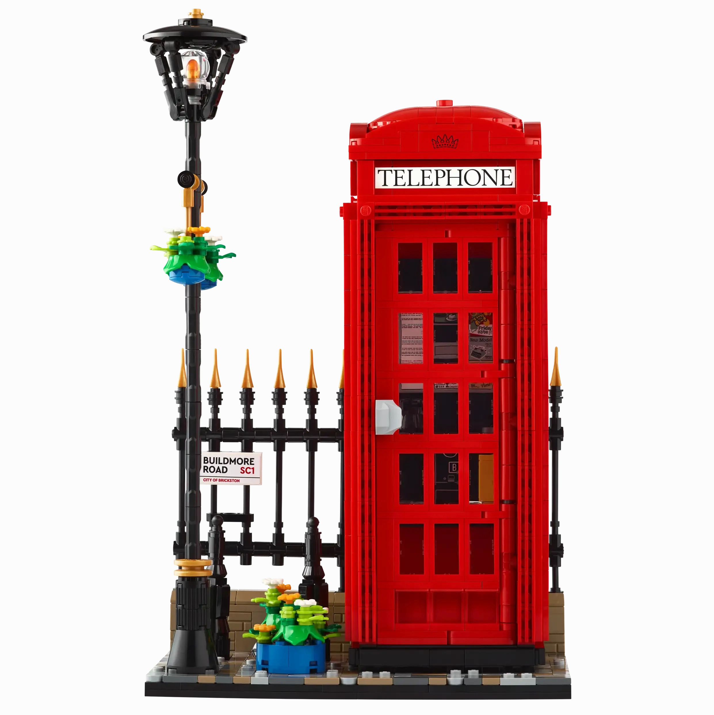 LEGO IDEAS 21347 Red London Telephone Box