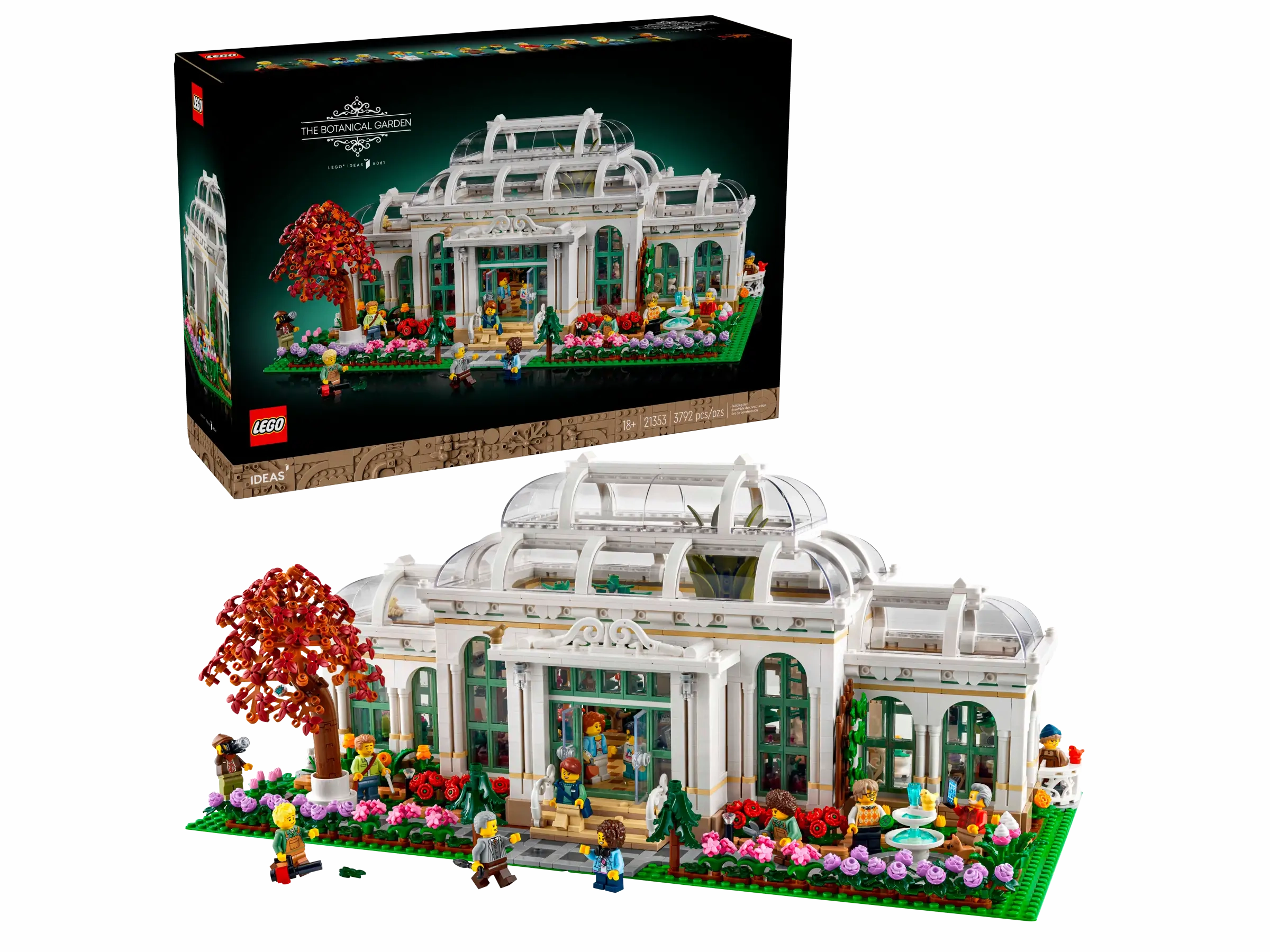 LEGO IDEAS 21353 The Botanical Garden