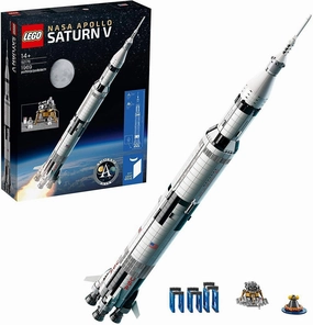 LEGO IDEAS 92176 NASA Apollo Saturn V Space Rocket and Vehicles