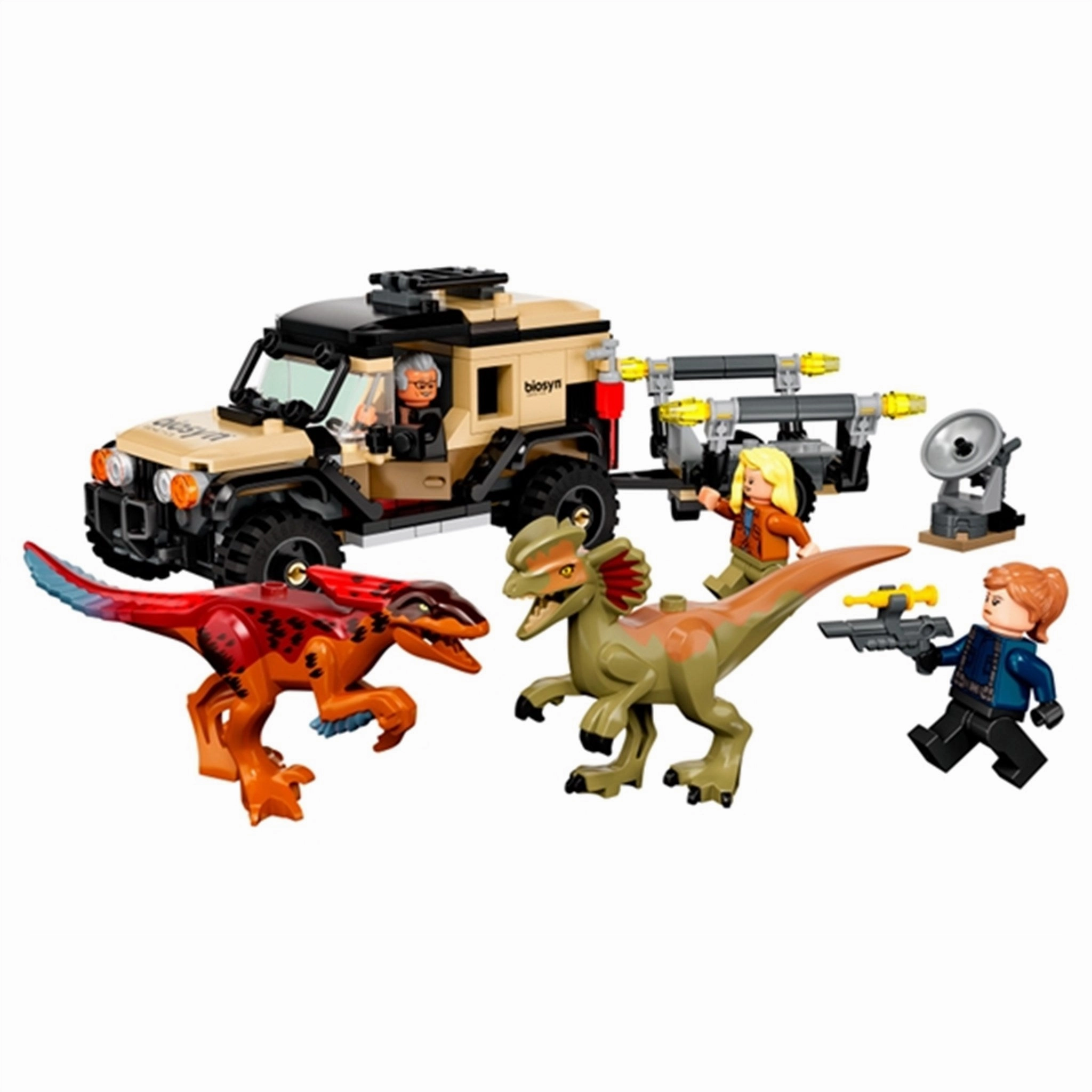 LEGO Jurassic World Pyroraptor & Dilophosaurus Transport