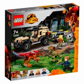 LEGO Jurassic World Pyroraptor & Dilophosaurus Transport