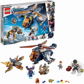 LEGO MARVEL 76144 Super Heroes Marvel Avengers Endgame Hulk Helicopter Rescue