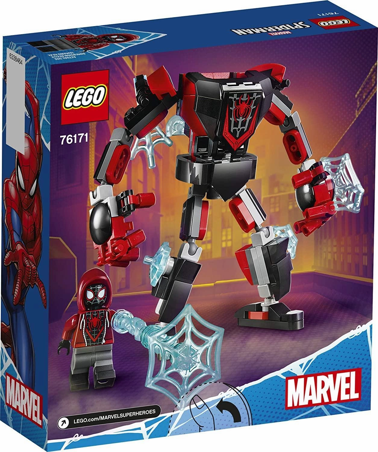 LEGO MARVEL 76171 Marvel Miles Morales Mech Armor