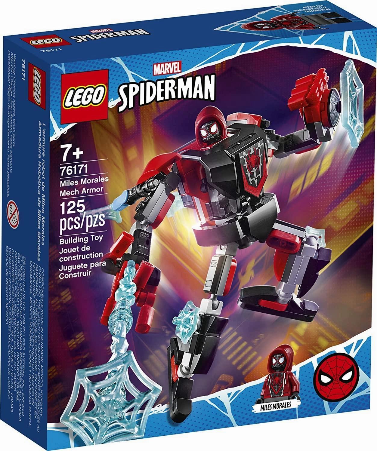 LEGO MARVEL 76171 Marvel Miles Morales Mech Armor