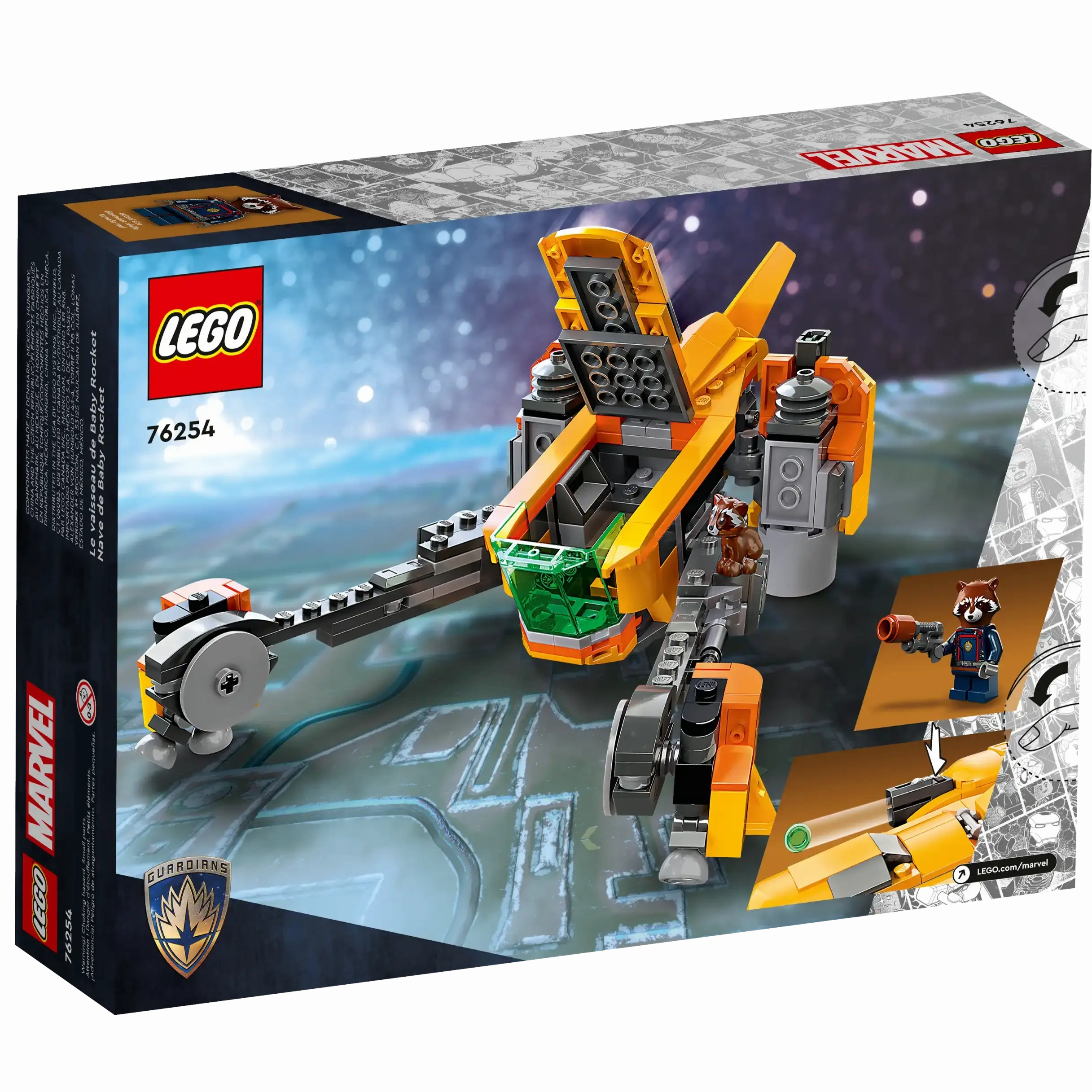 LEGO MARVEL 76254 Baby Rocket's Ship