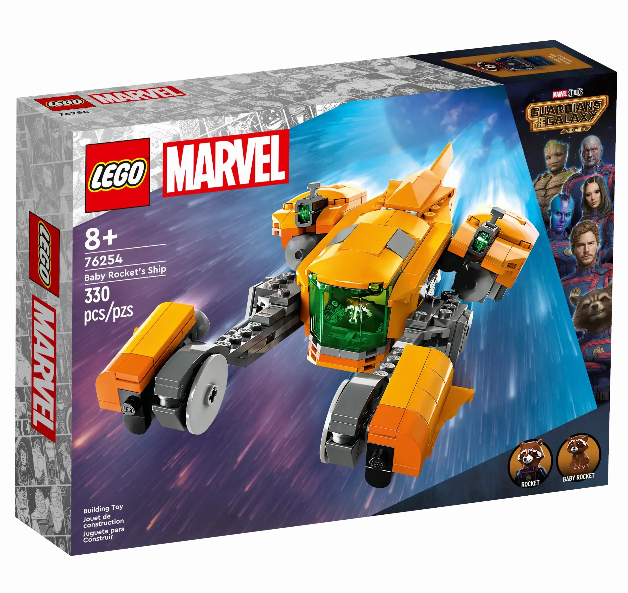 LEGO MARVEL 76254 Baby Rocket's Ship