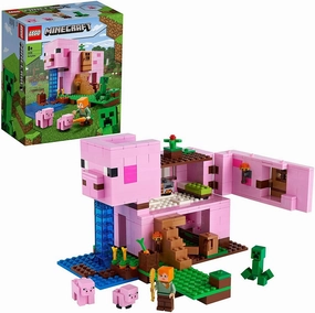LEGO MINECRAFT 21170 The Pig House Building Set