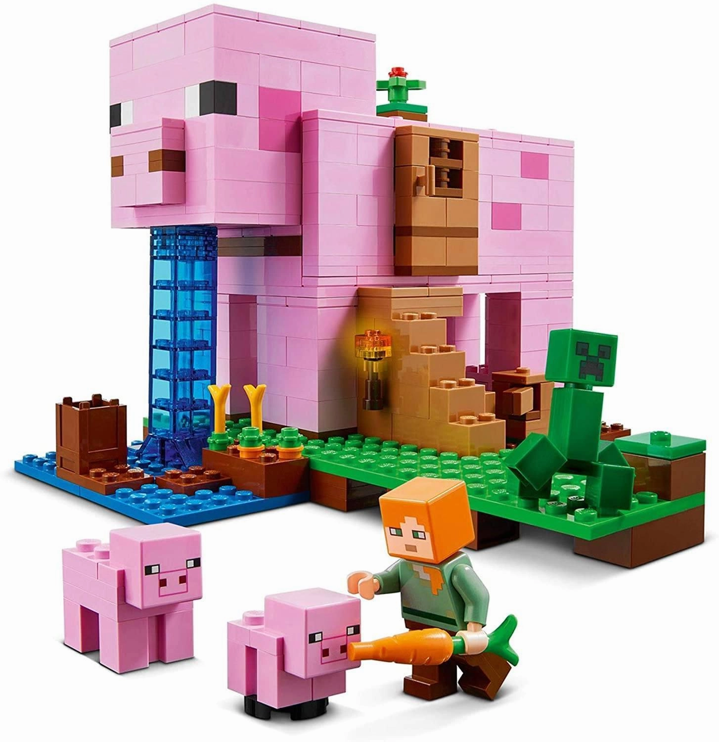 LEGO MINECRAFT 21170 The Pig House Building Set