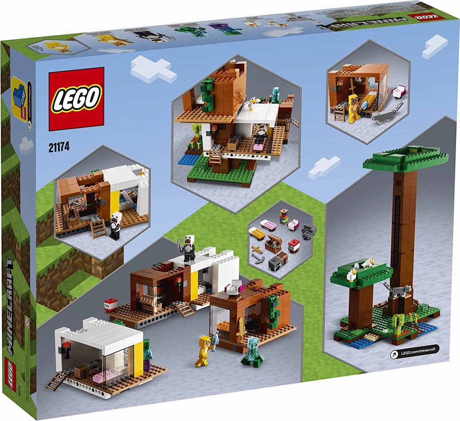 LEGO MINECRAFT 21174 - The Modern Treehouse