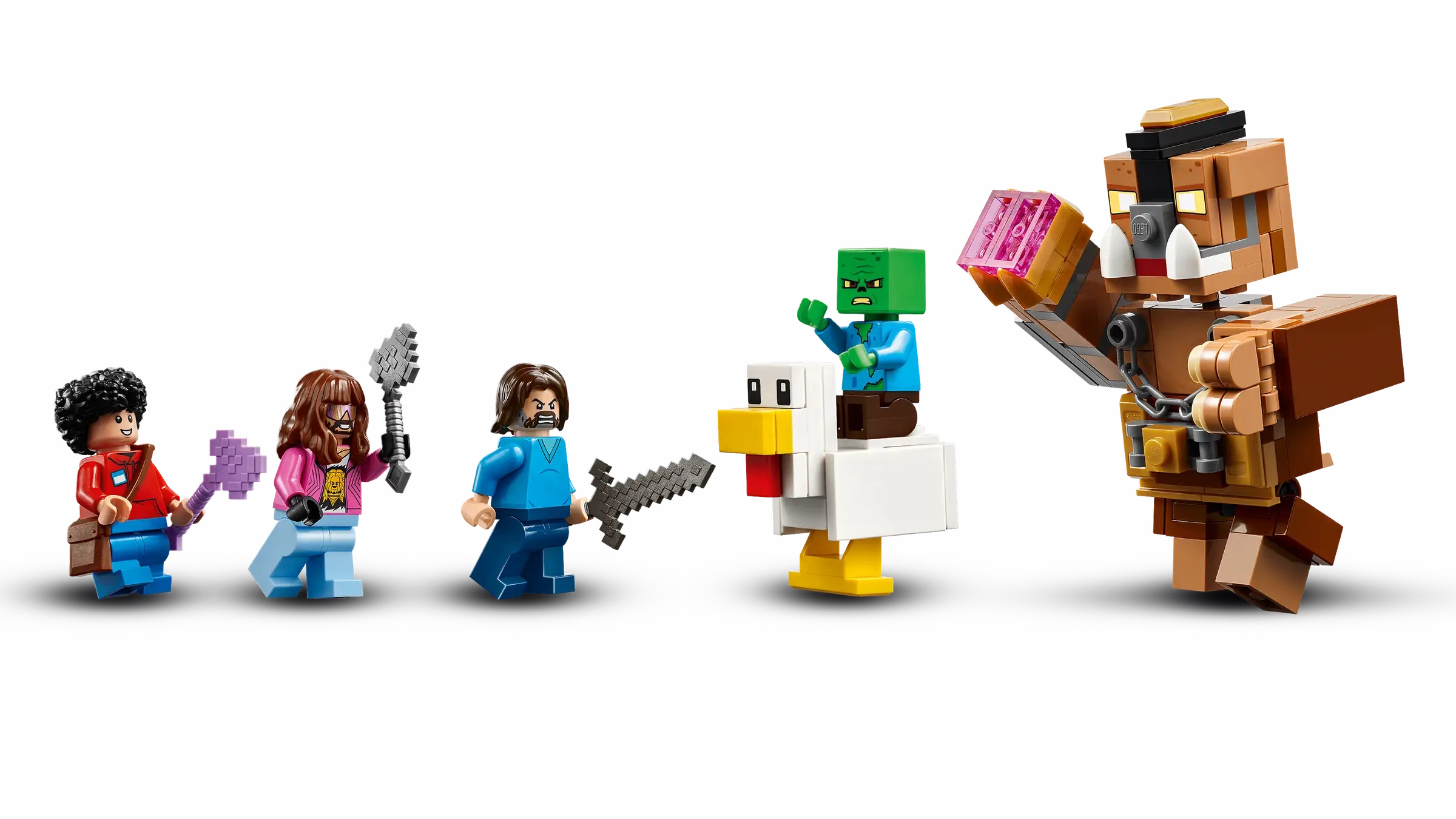 LEGO MINECRAFT 21272 Woodland Mansion Fighting Ring