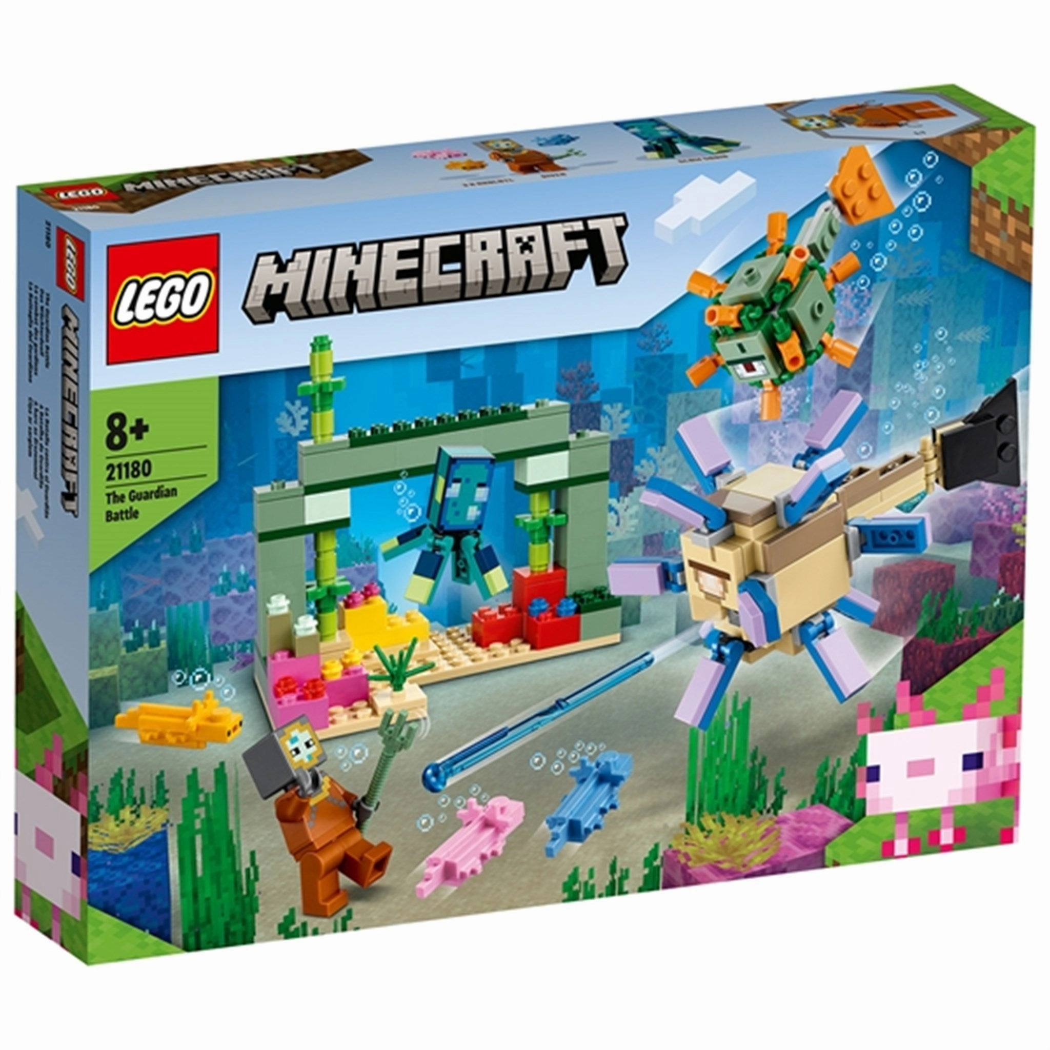 LEGO Minecraft The Guardian Battle