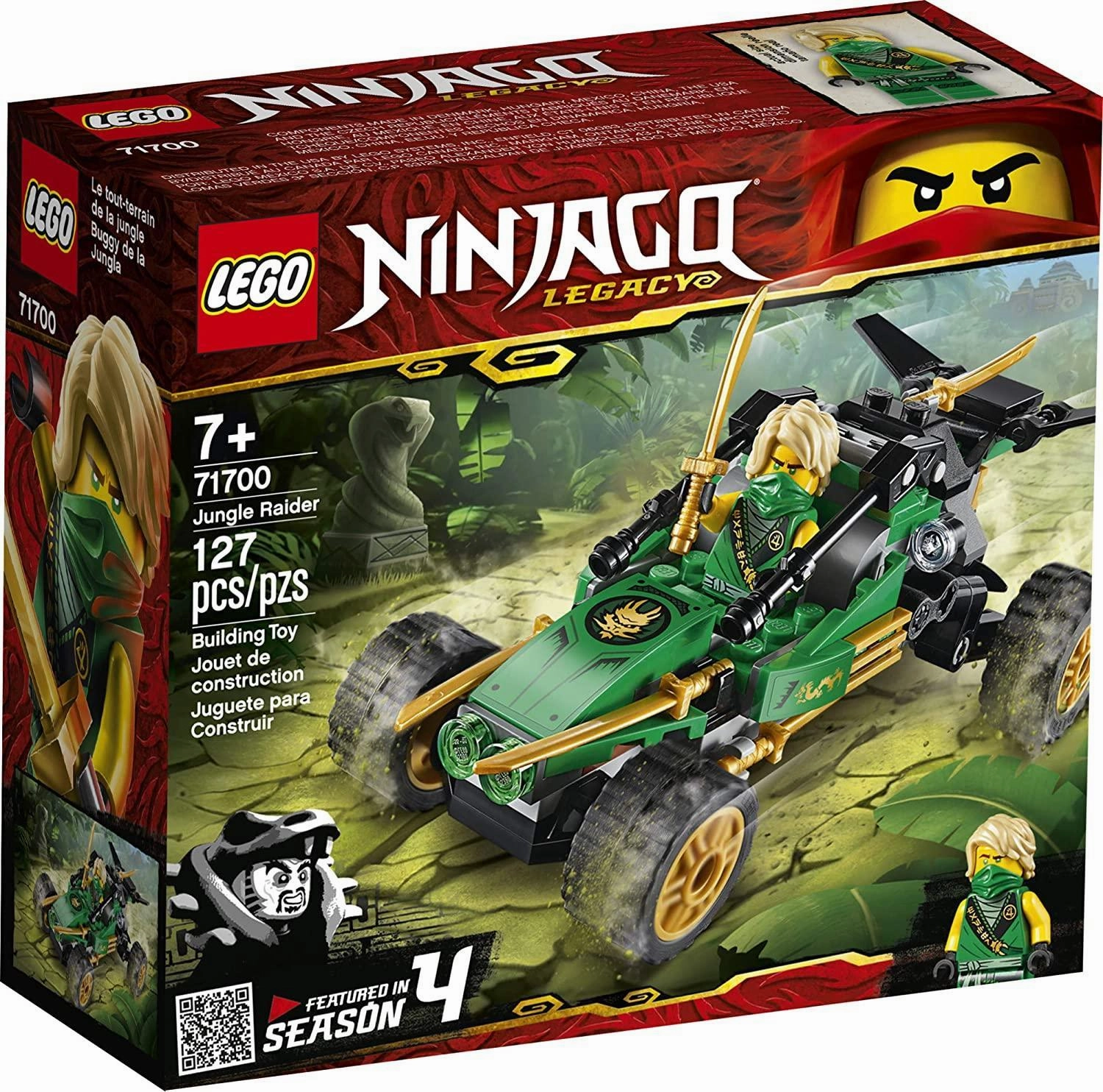 LEGO NINJAGO 71700 Jungle Raider