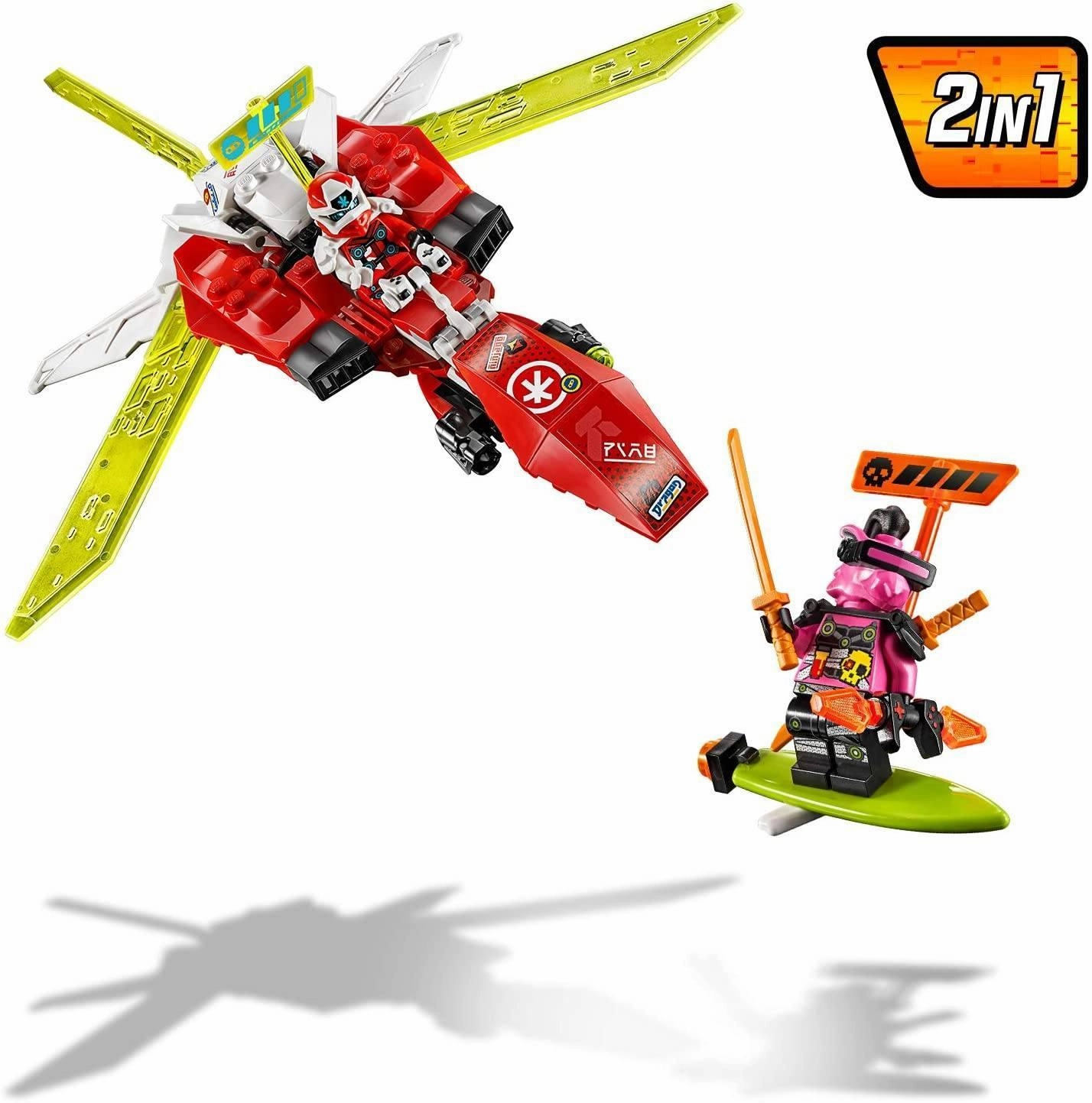 LEGO NINJAGO 71707 Legacy Kai's Mech Jet Construction Set