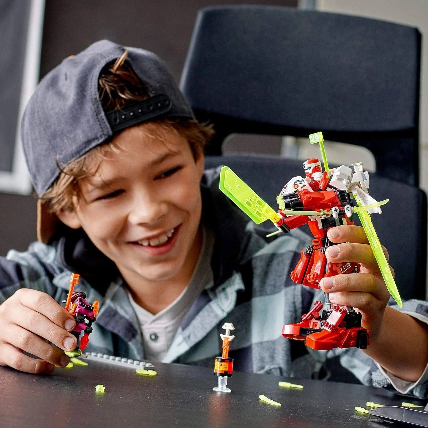 LEGO NINJAGO 71707 Legacy Kai's Mech Jet Construction Set