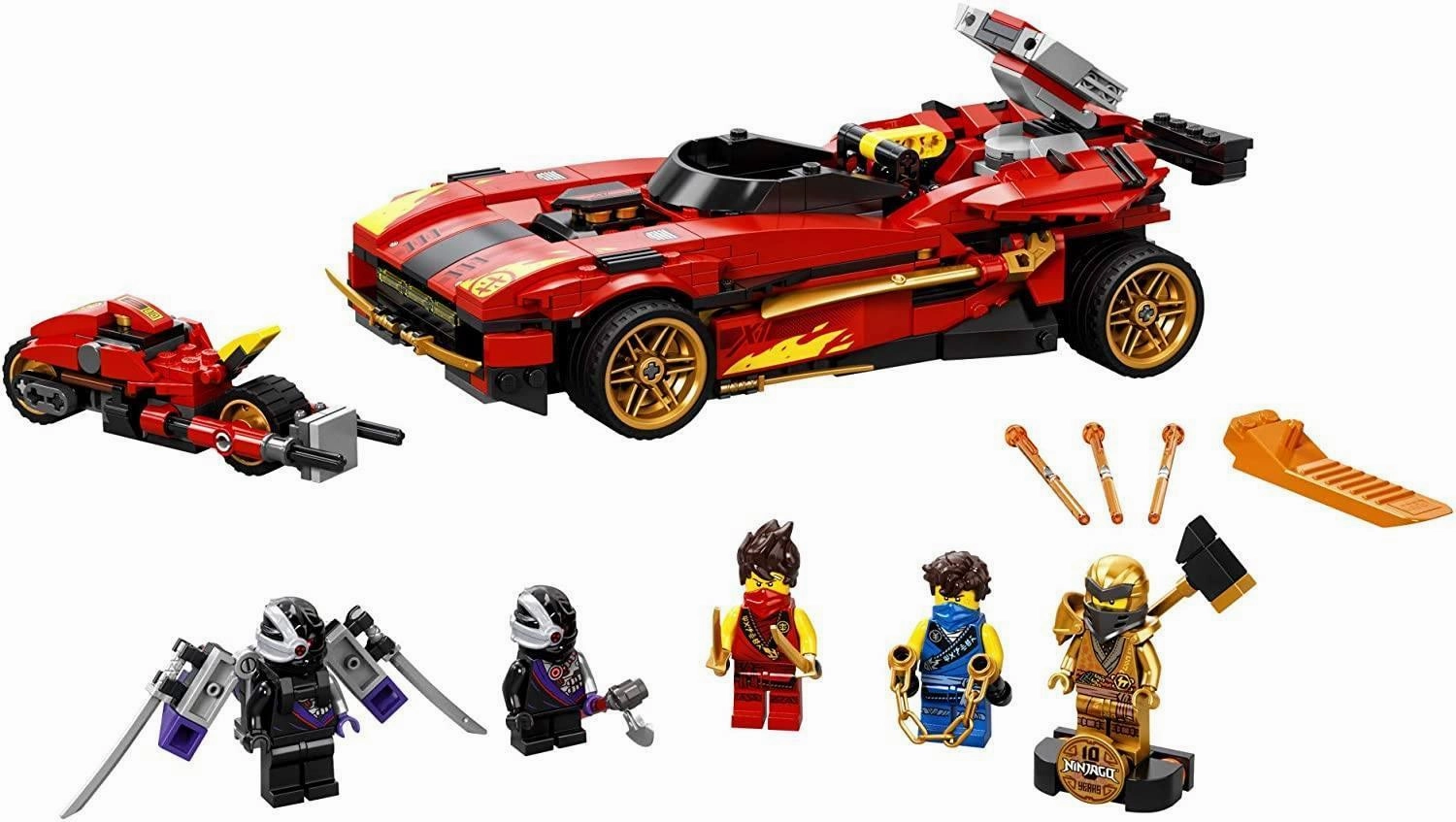 LEGO NINJAGO 71737 Legacy X-1 Ninja Charger Building Set