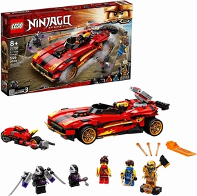 LEGO NINJAGO 71737 Legacy X-1 Ninja Charger Building Set