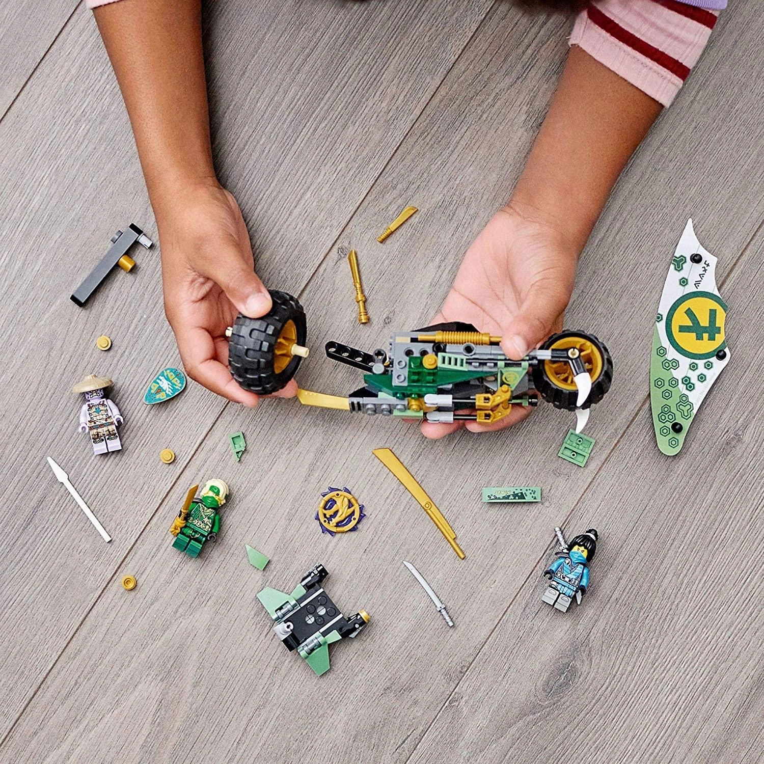 LEGO NINJAGO 71745 Lloyds Jungle Chopper Bike Motorbike Toy