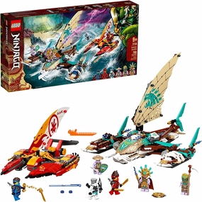 LEGO NINJAGO 71748 Catamaran Sea Battle Building Set