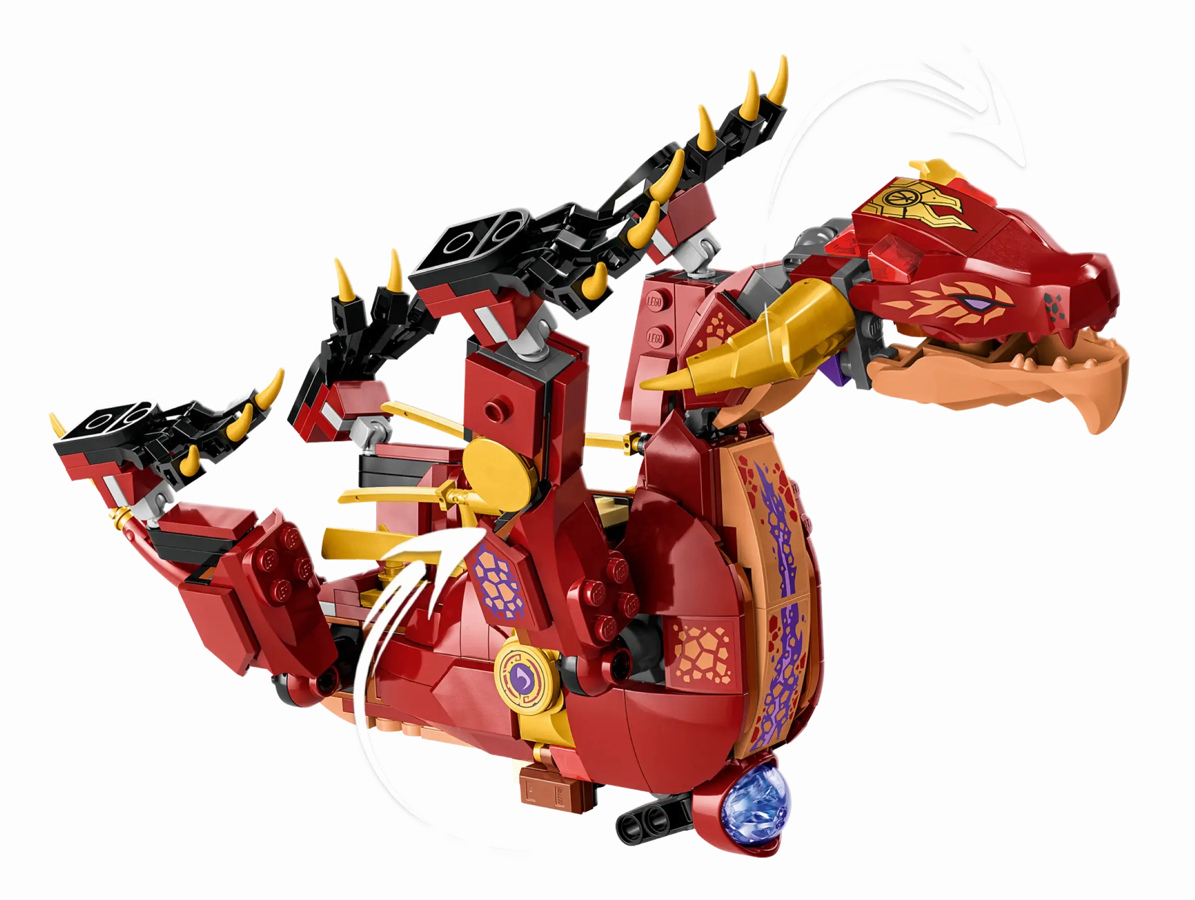 LEGO NINJAGO 71793 Heatwave Transforming Lava Dragon