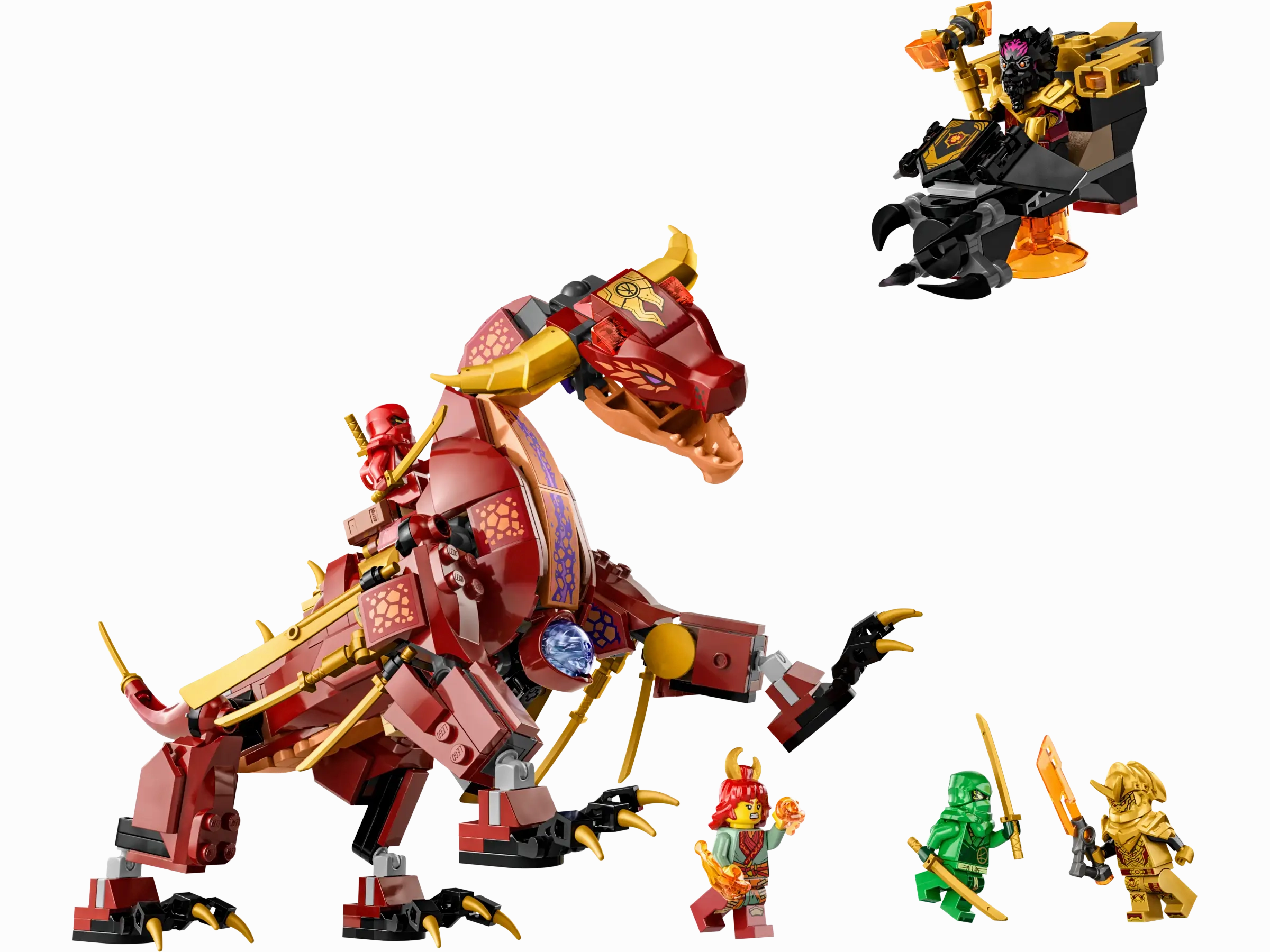 LEGO NINJAGO 71793 Heatwave Transforming Lava Dragon