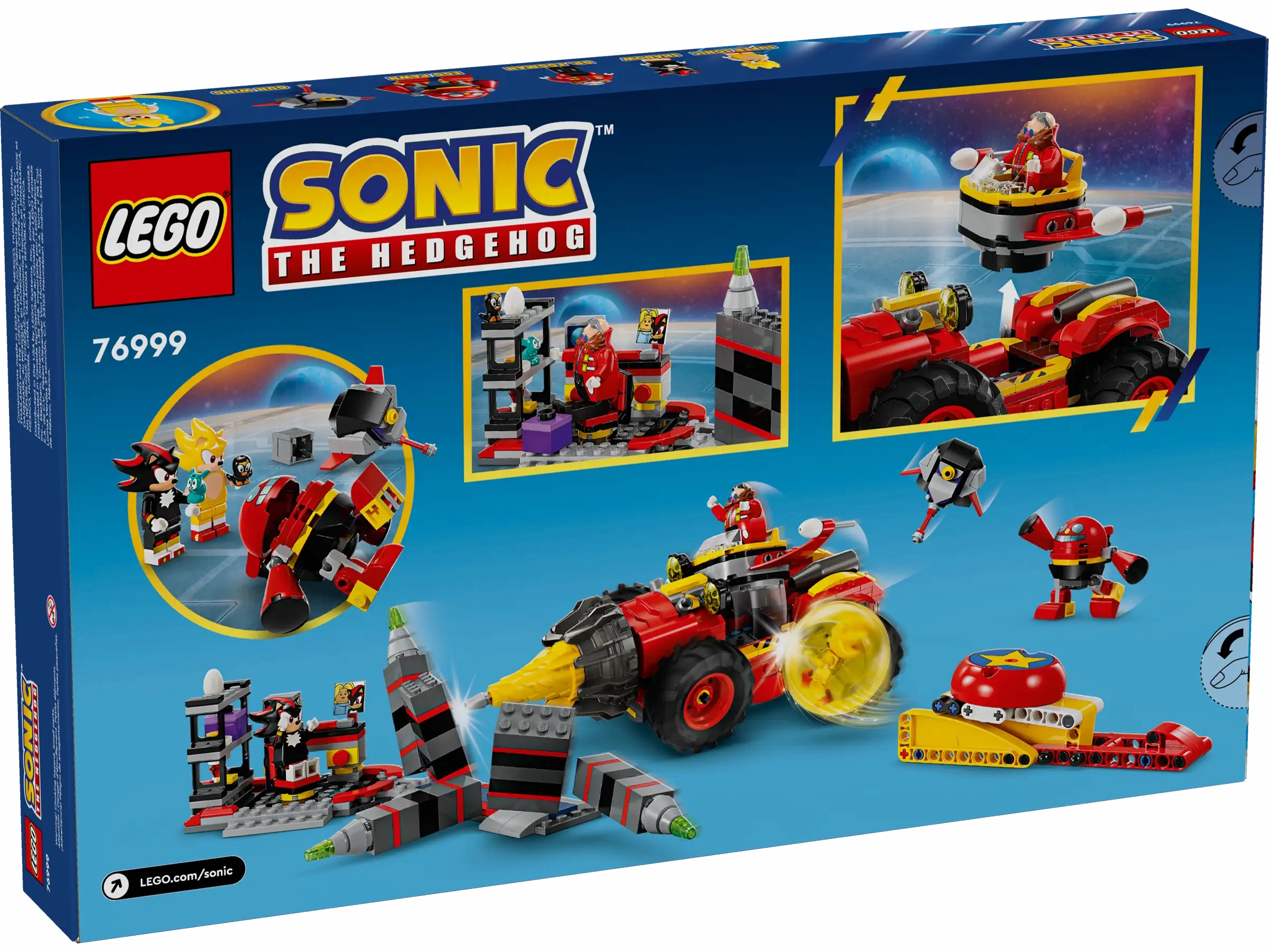 LEGO Sonic the Hedgehog 76999 Super Sonic vs. Egg Drillster