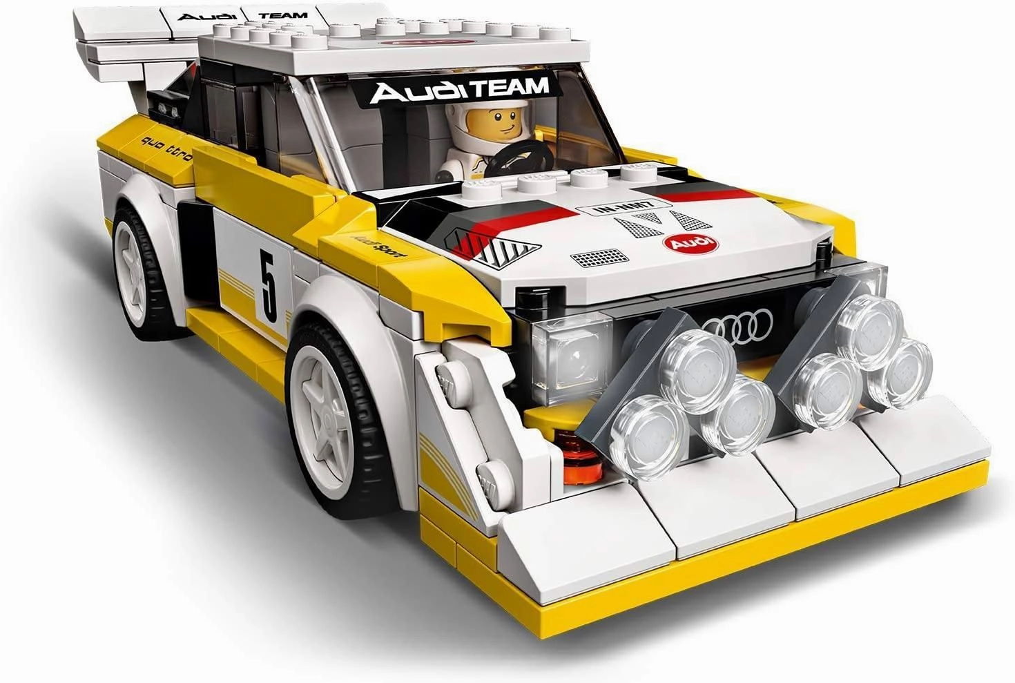 LEGO SPEED CHAMPIONS 76897 Audi Sport Quattro S1 Racer Building Set