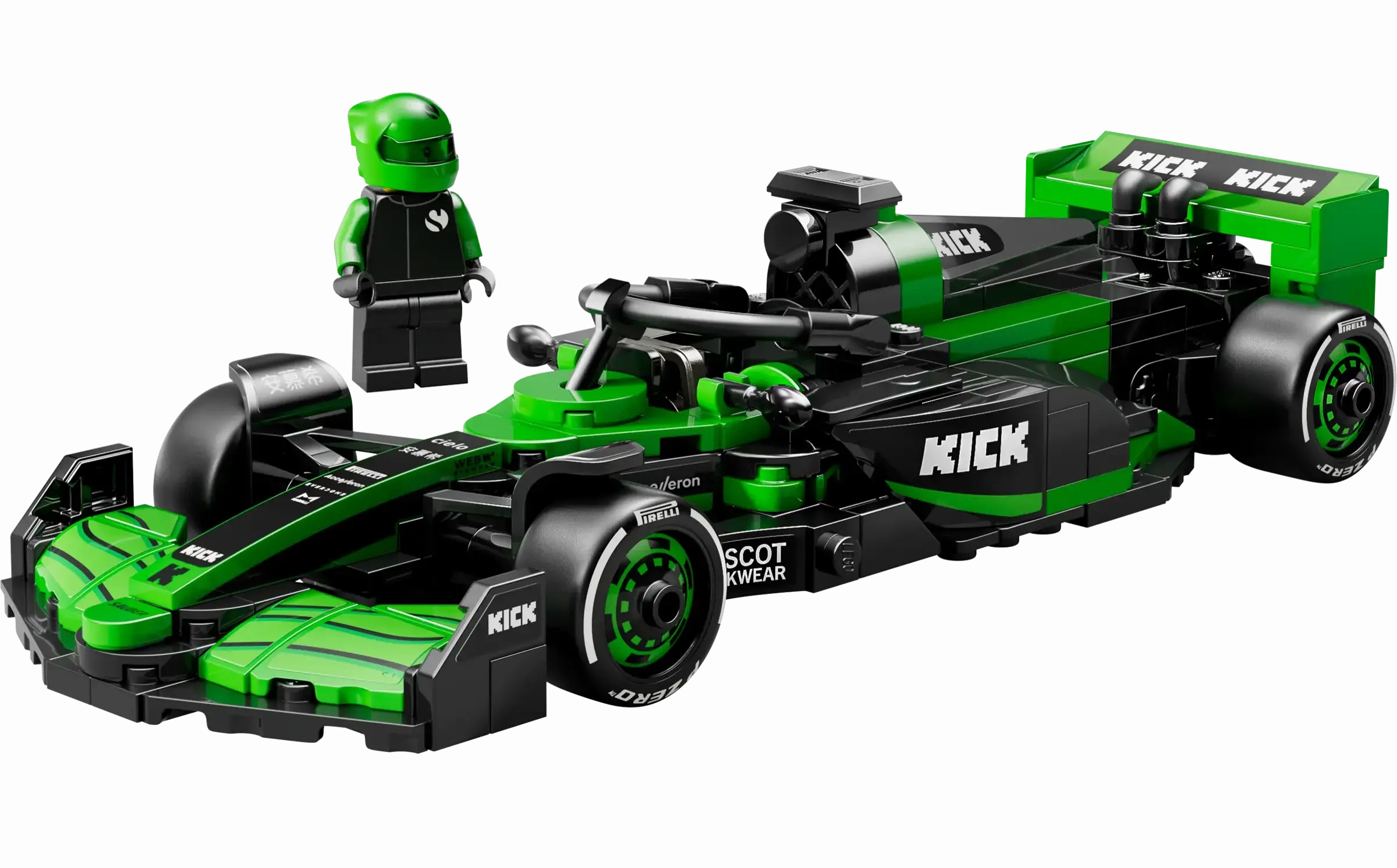 LEGO SPEED CHAMPIONS 77247 KICK Sauber F1 Team C44 Race Car