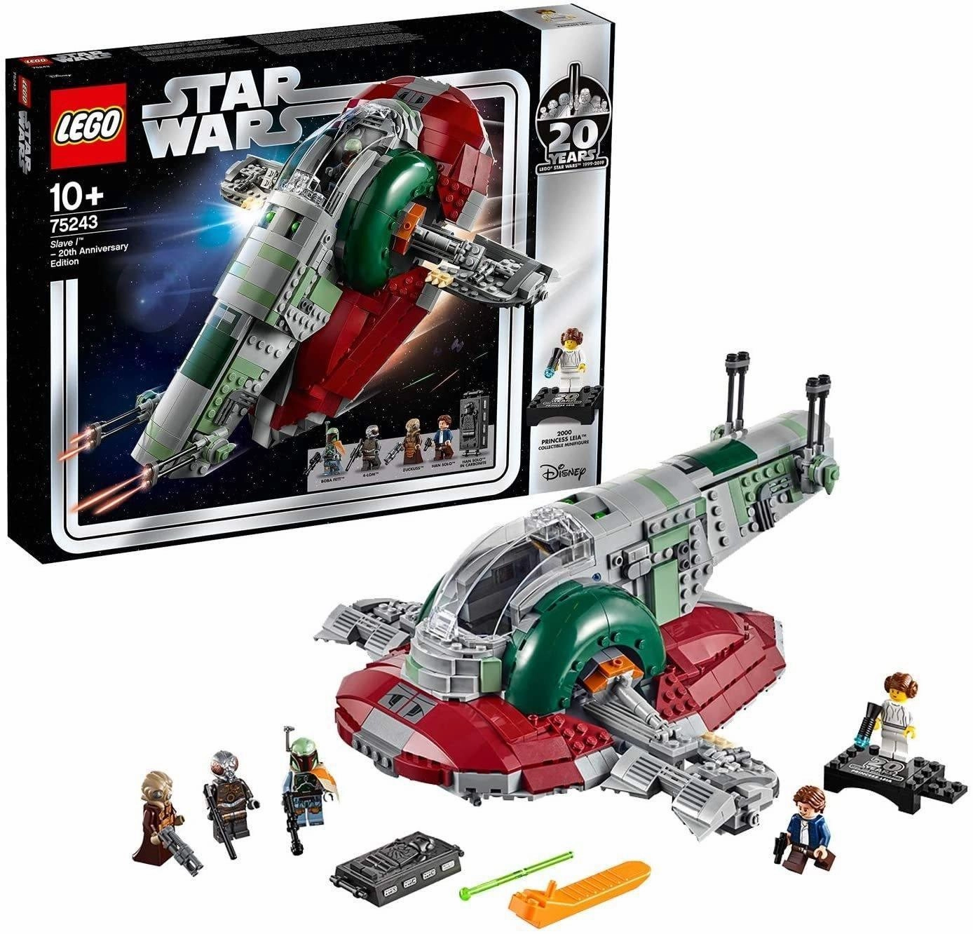 LEGO STAR WARS 75243 Star Wars 20th Anniversary Edition Boba Fett's Starship The Empire Strikes Back