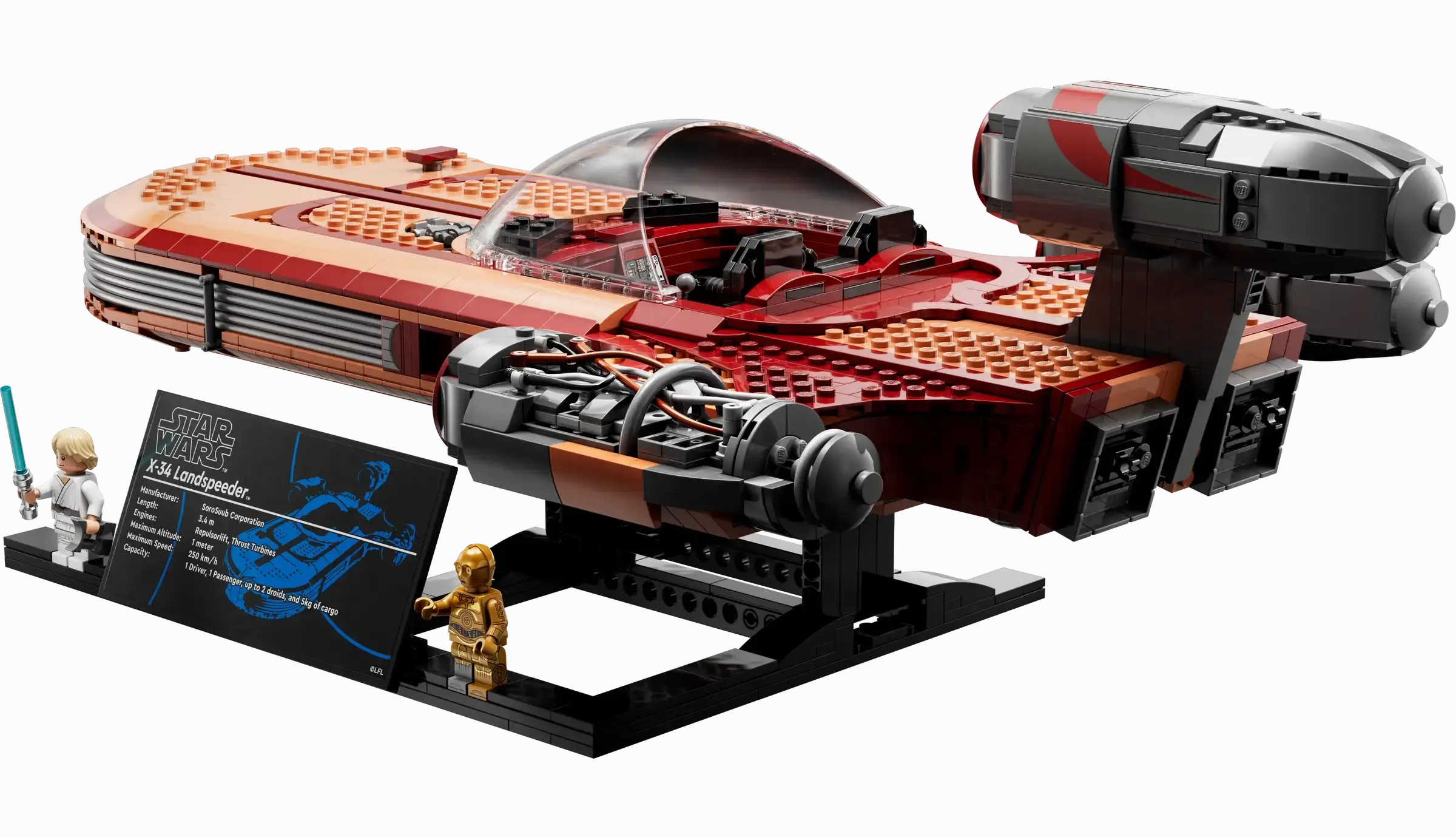 LEGO STAR WARS 75341 Luke Skywalkers Landspeeder