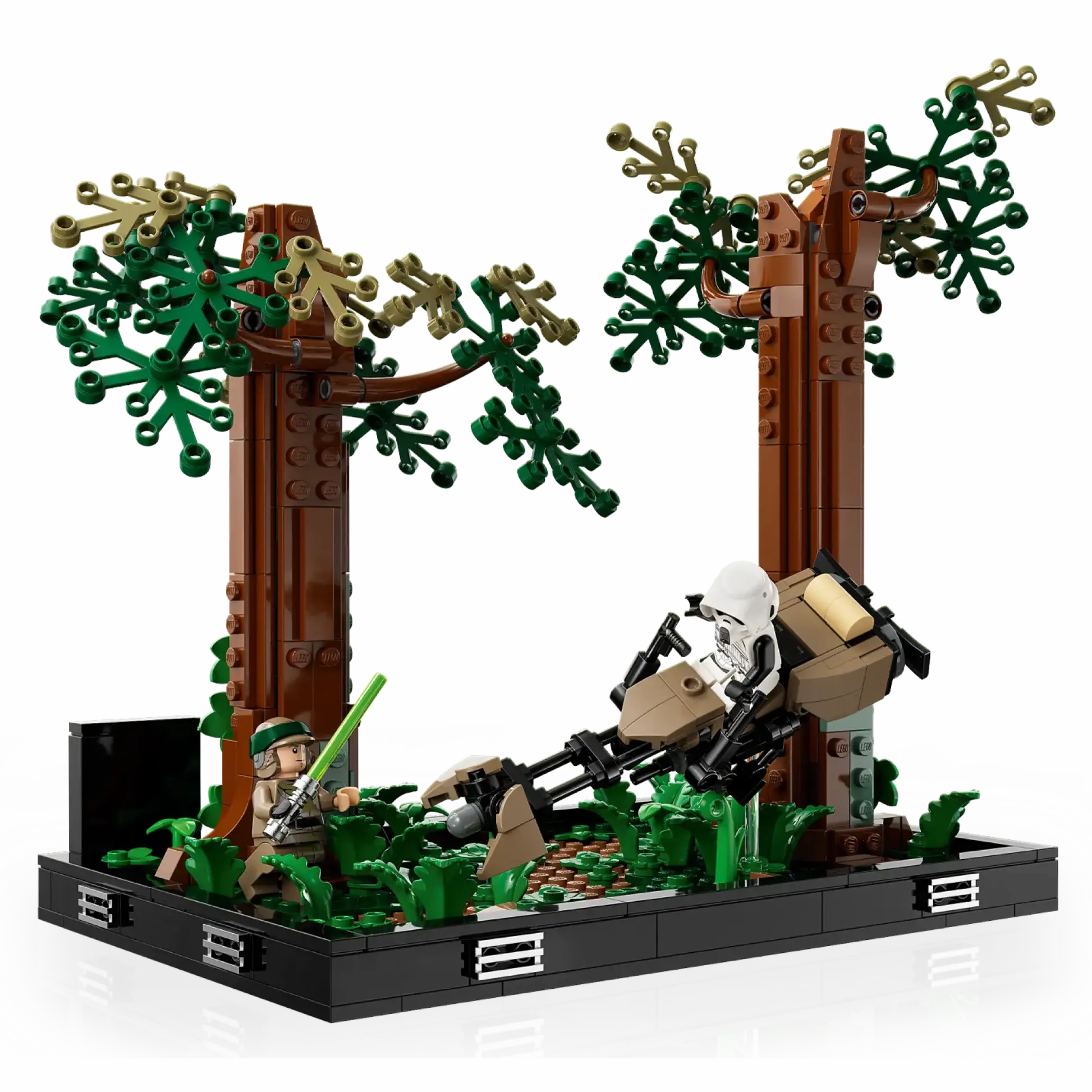 LEGO STAR WARS 75353 Endor Speeder Chase Diorama