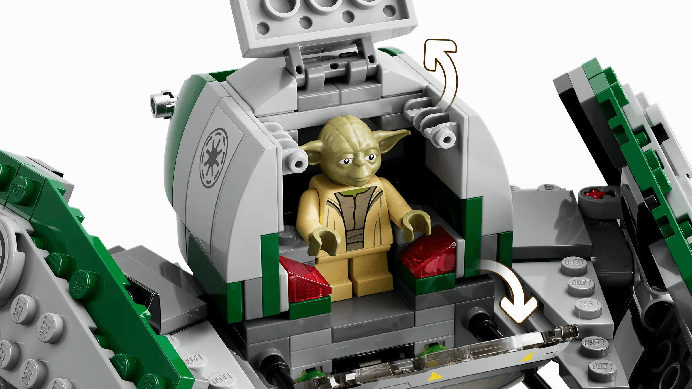 LEGO STAR WARS 75360 STAR WARS Yoda's Jedi Starfighter
