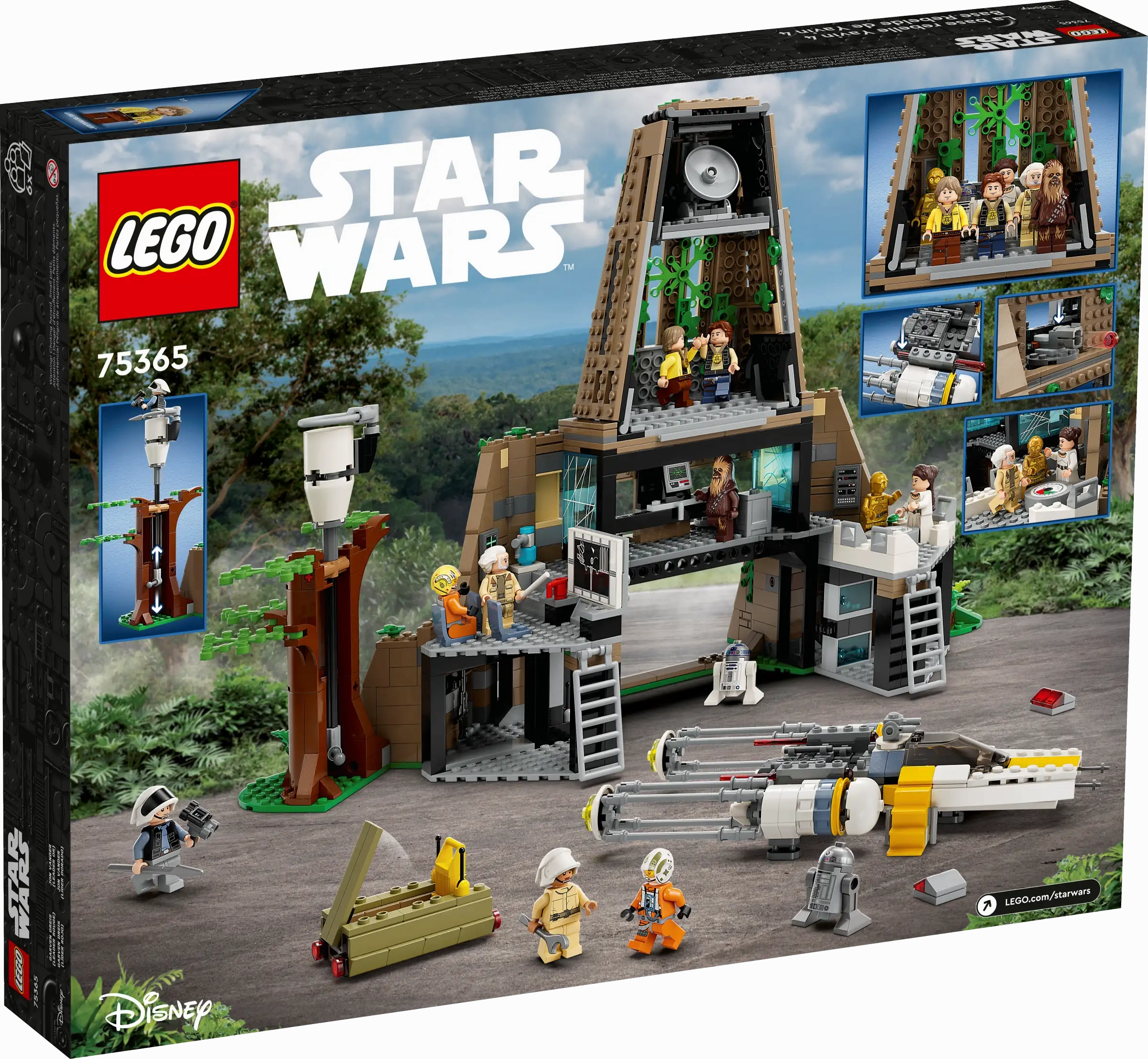 LEGO STAR WARS 75365 Yavin 4 Rebel Base