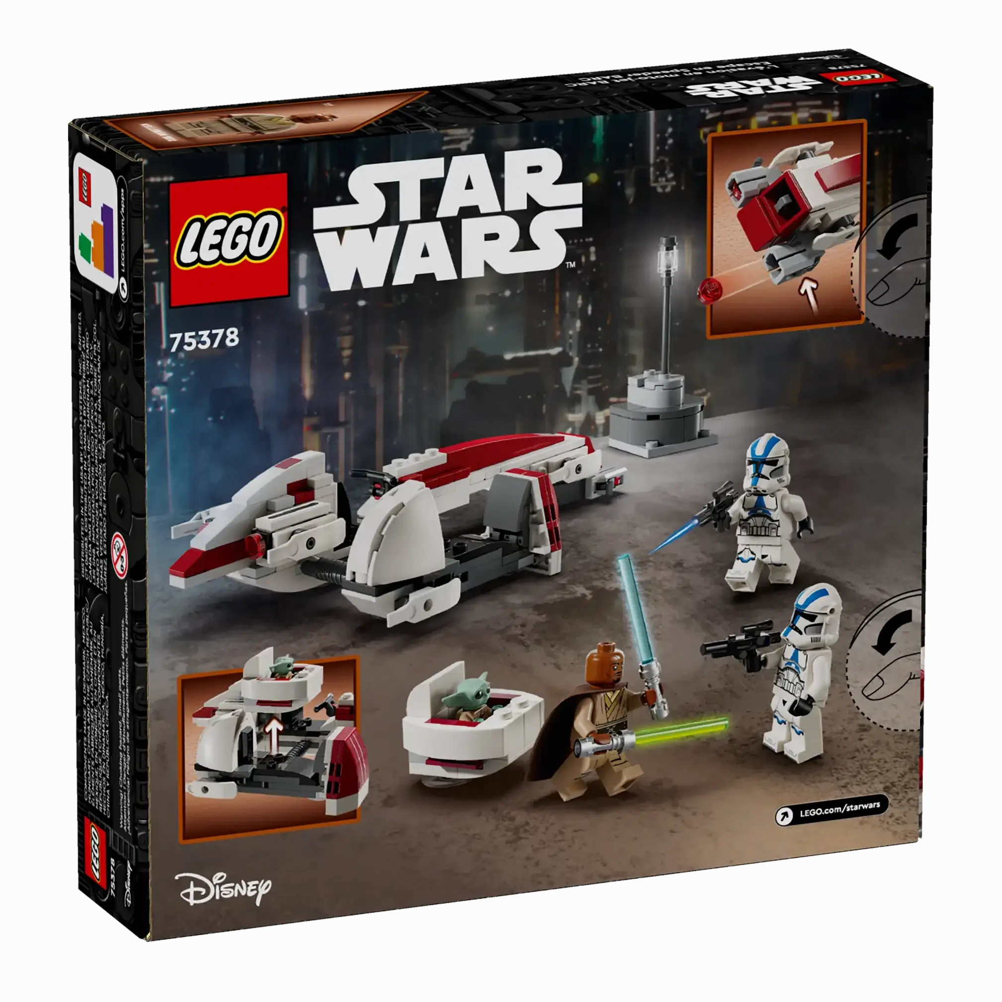 LEGO STAR WARS 75378 BARC Speeder Escape