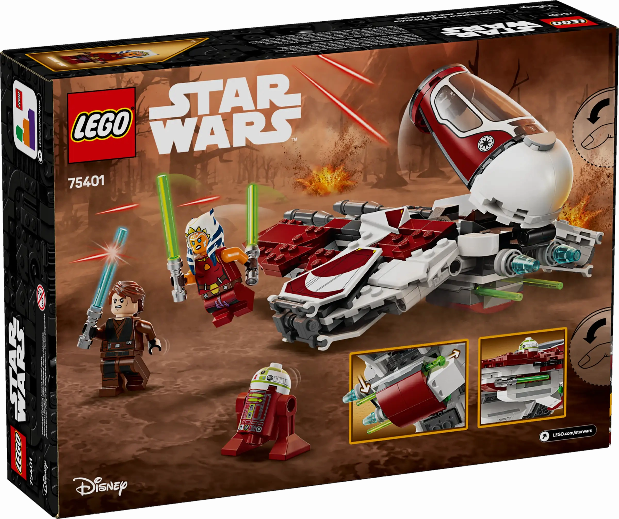 LEGO STAR WARS 75401 Ahsoka's Jedi Interceptor