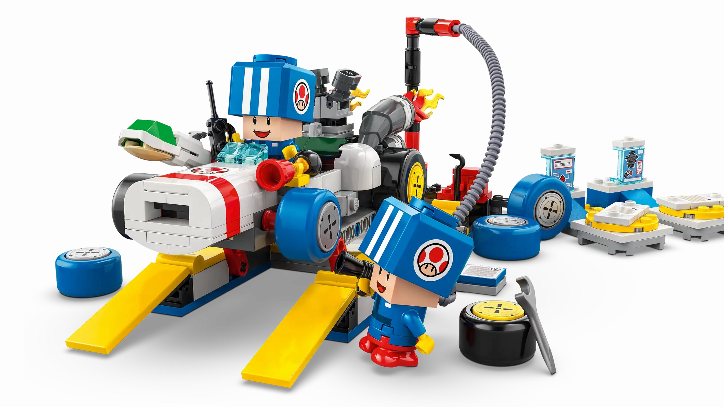 LEGO SUPER MARIO 72035 Mario Kart  Toad's Garage