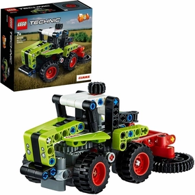 LEGO TECHNIC 42102 Mini CLAAS XERION Tractor to Harvester