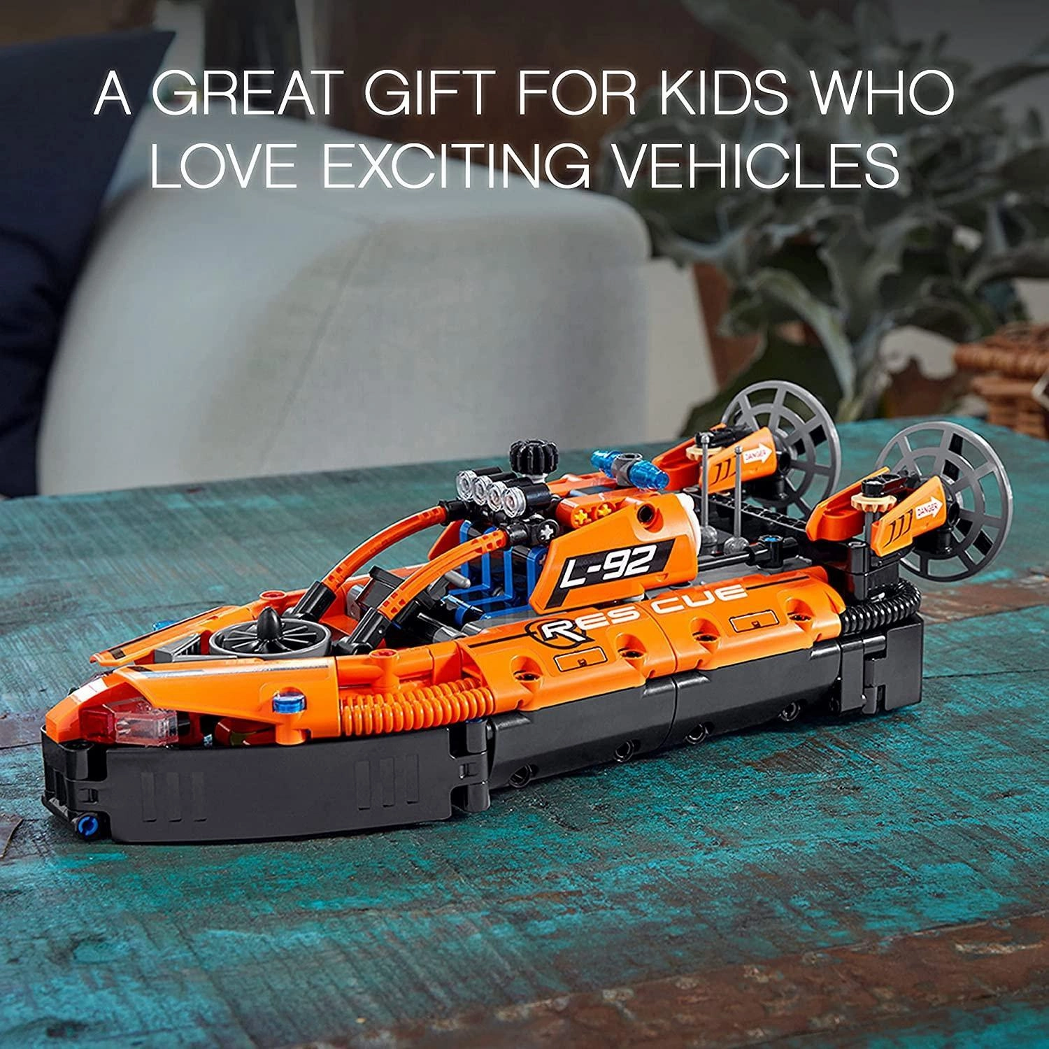 LEGO TECHNIC 42120 Rescue Hovercraft to Aircraft